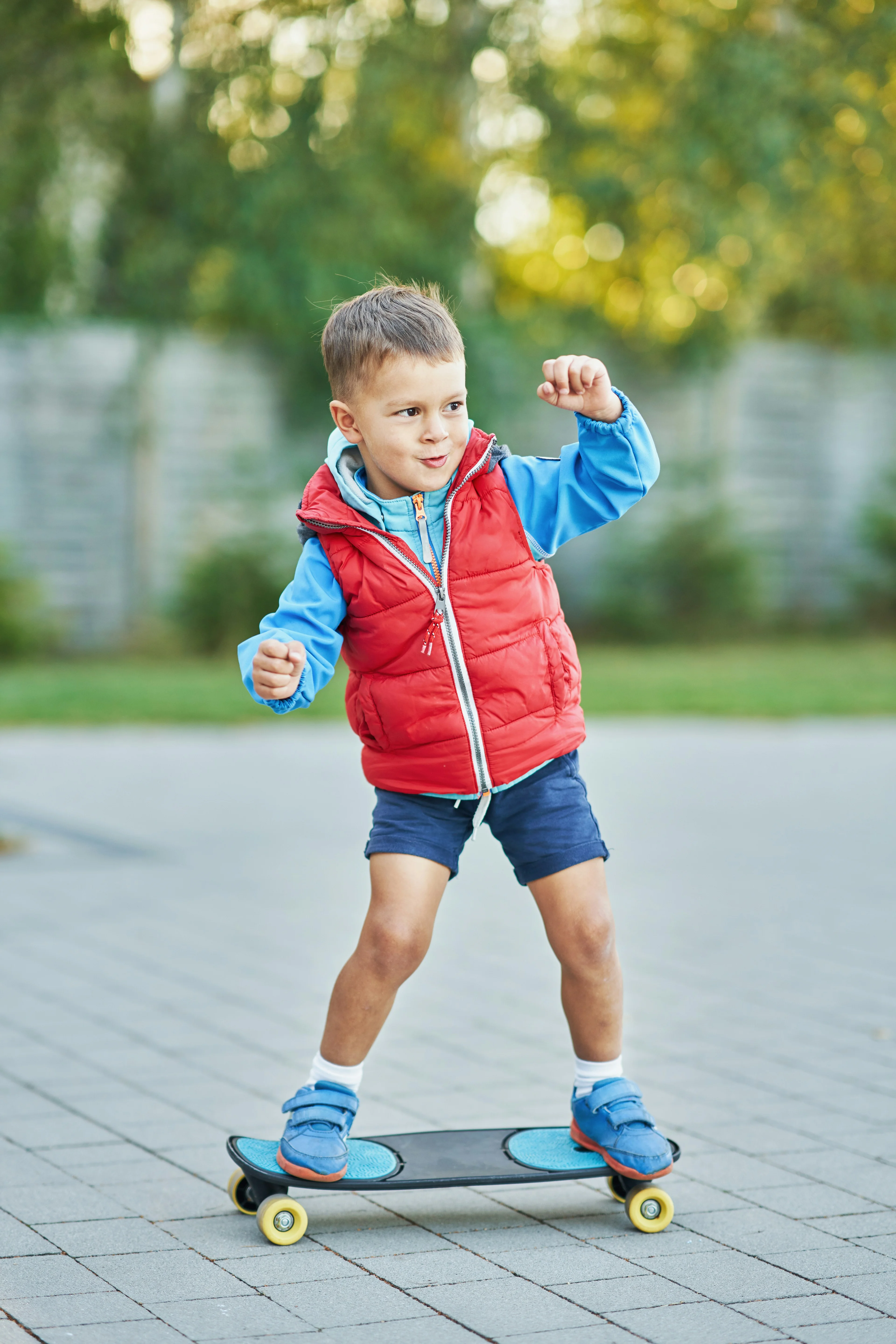 kid skateboarding