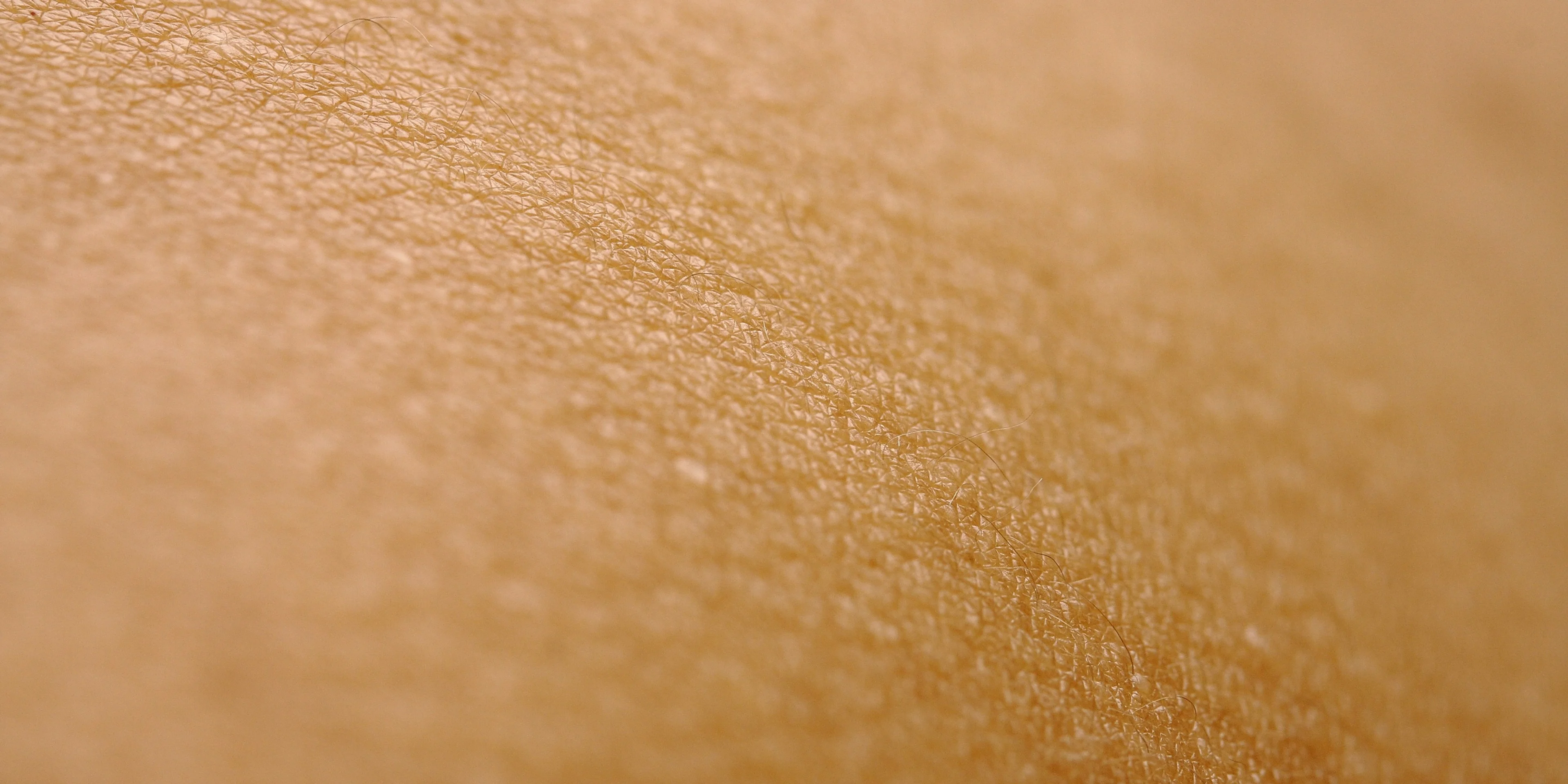 a close up view of a person's skin