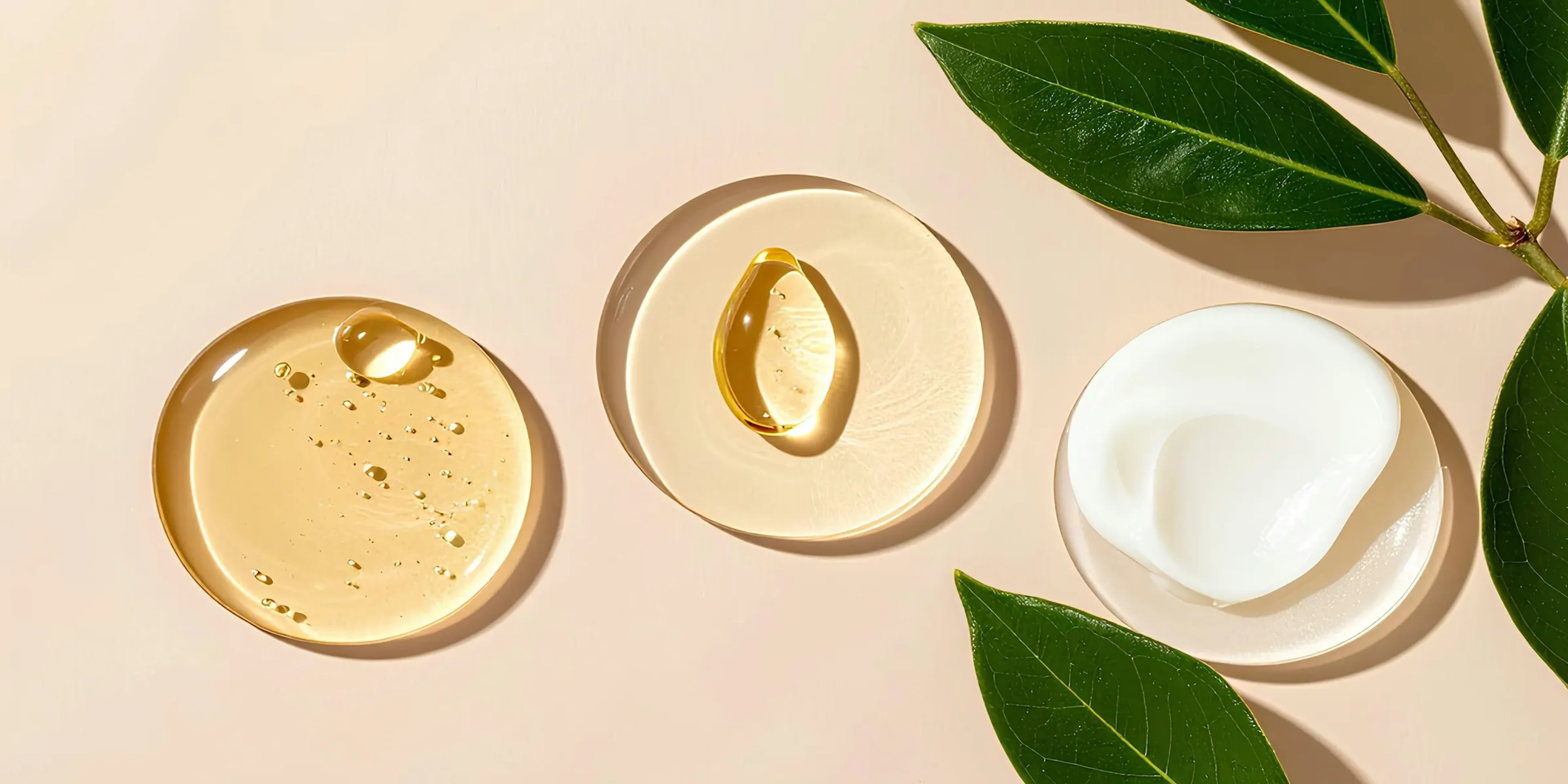Three drops of clean skin care