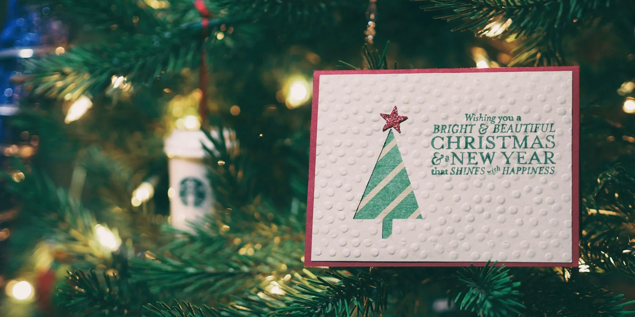 Christmas and New Year gift card