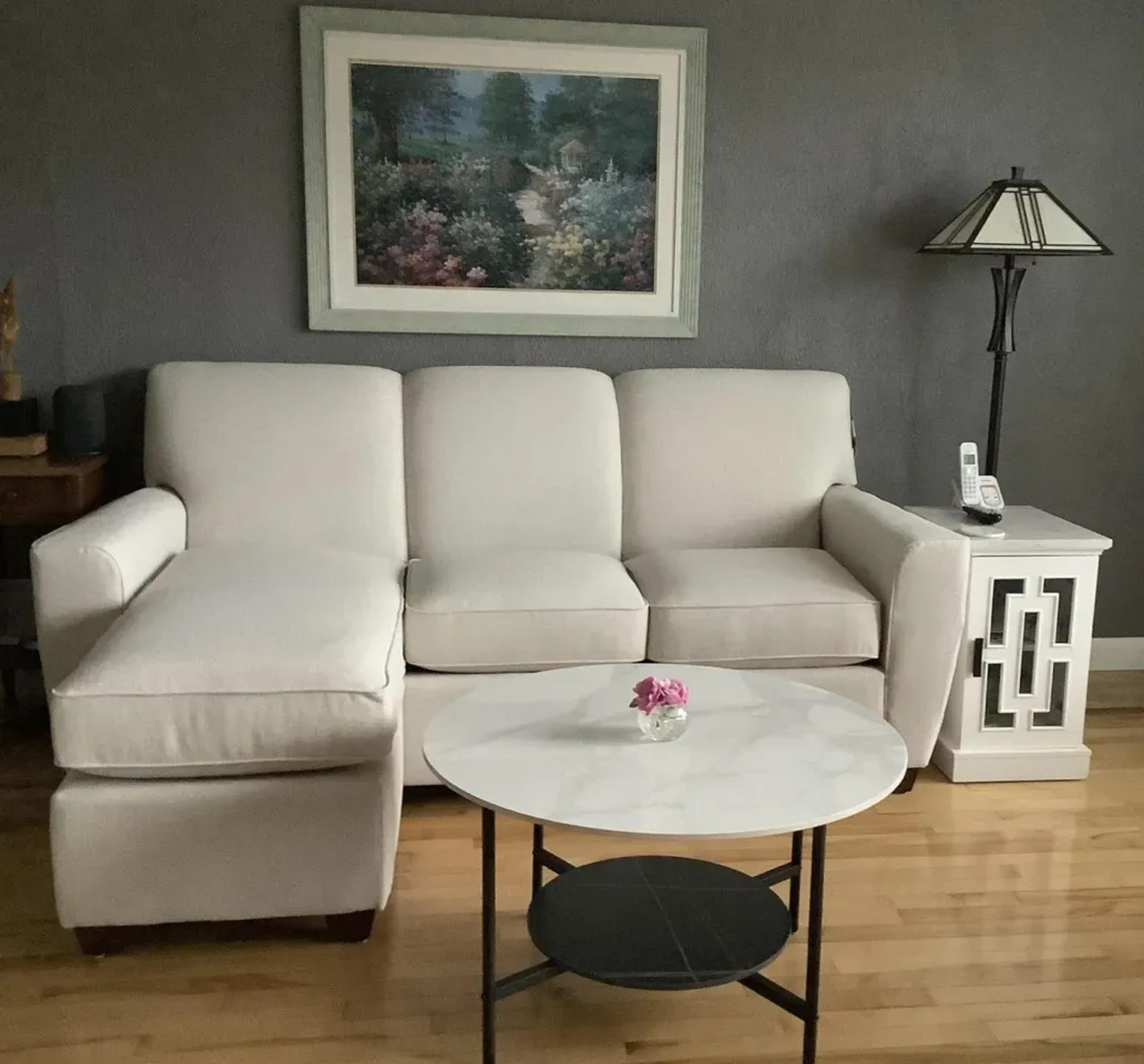 Home essentials imagery featuring Piper Sofa w/ Chaise