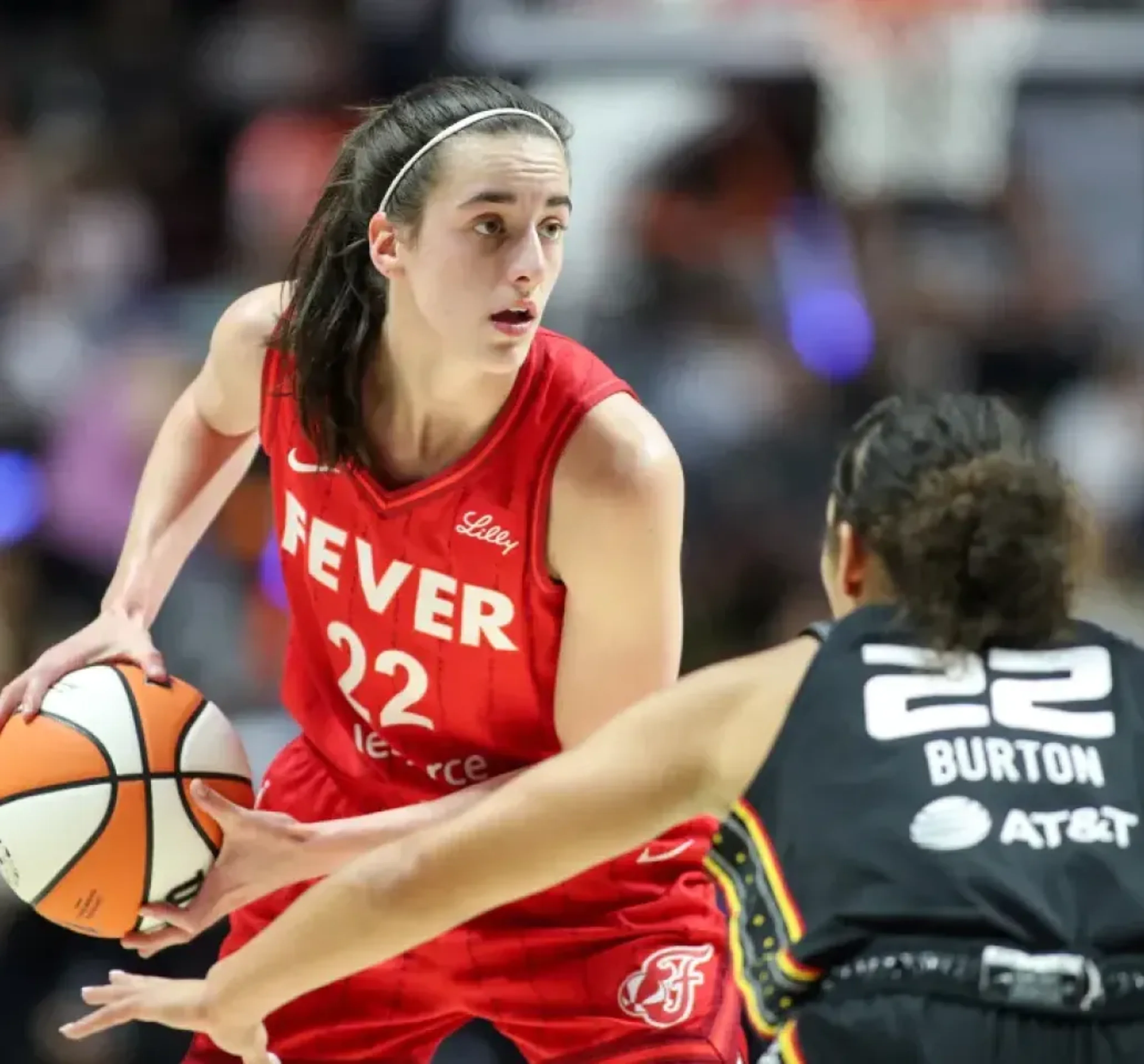 Basketball imagery featuring Caitlin Clark Indiana Fever Jersey