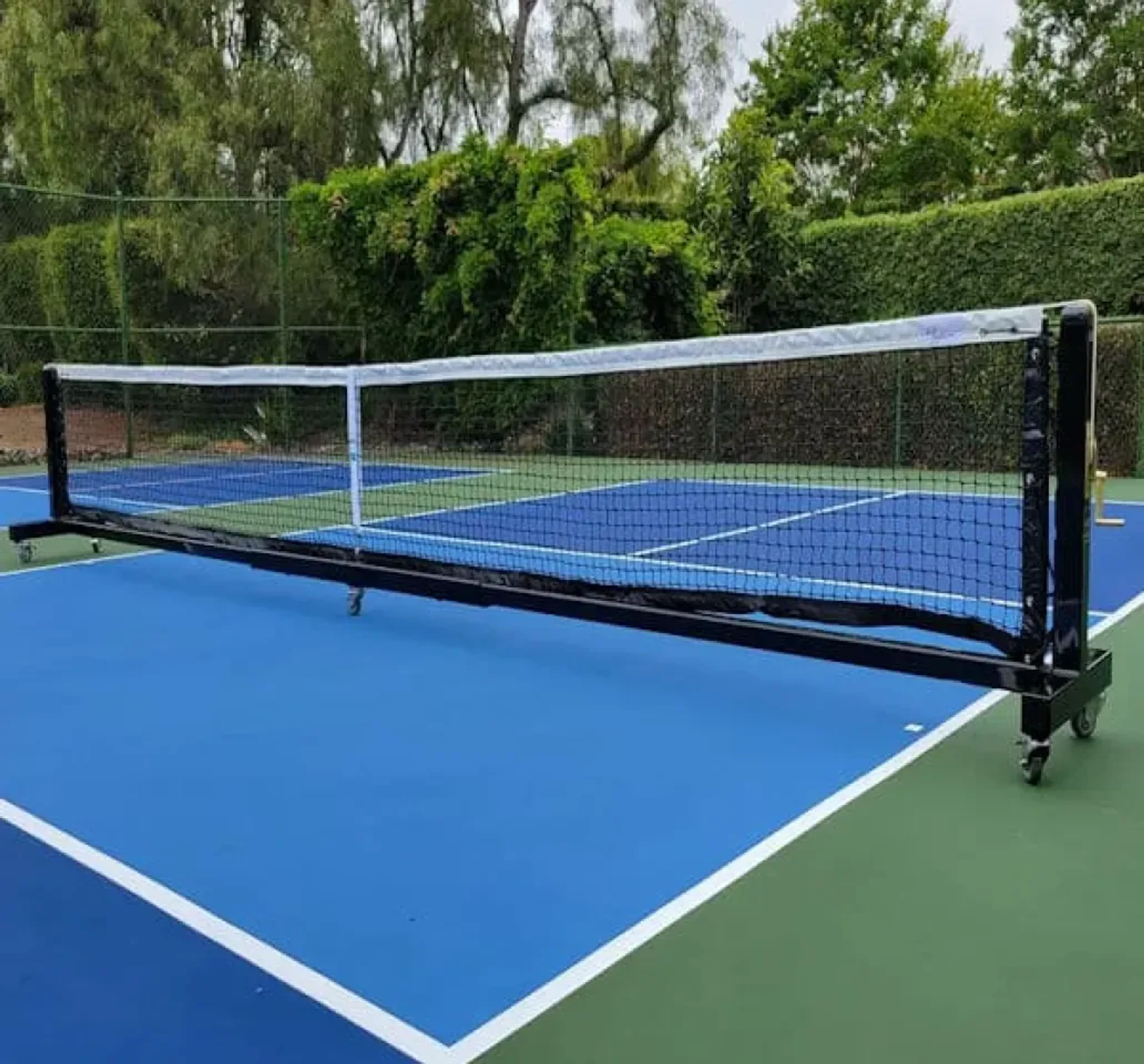 Pickleball imagery featuring JOOLA Pickleball Net