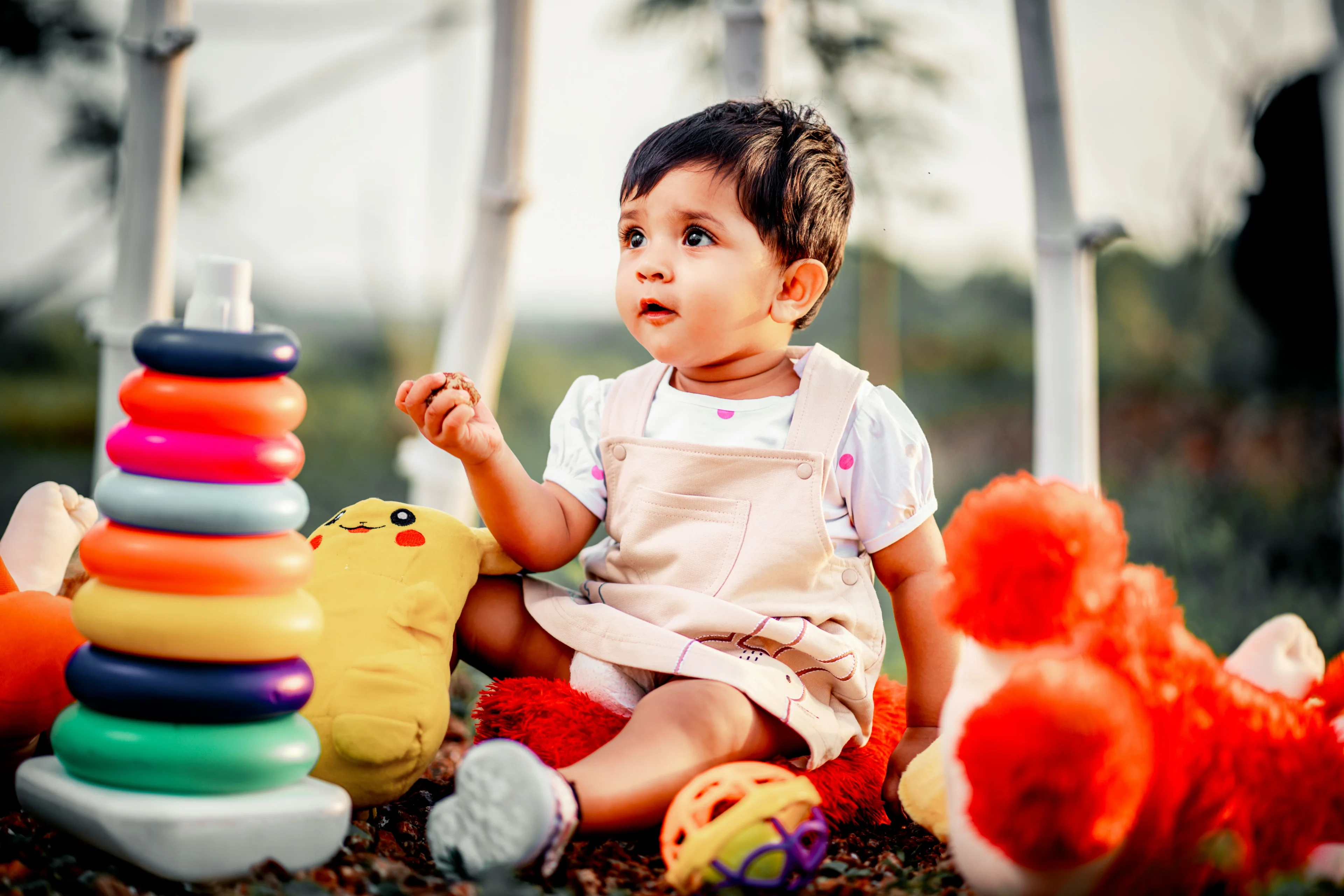 Kid playing
