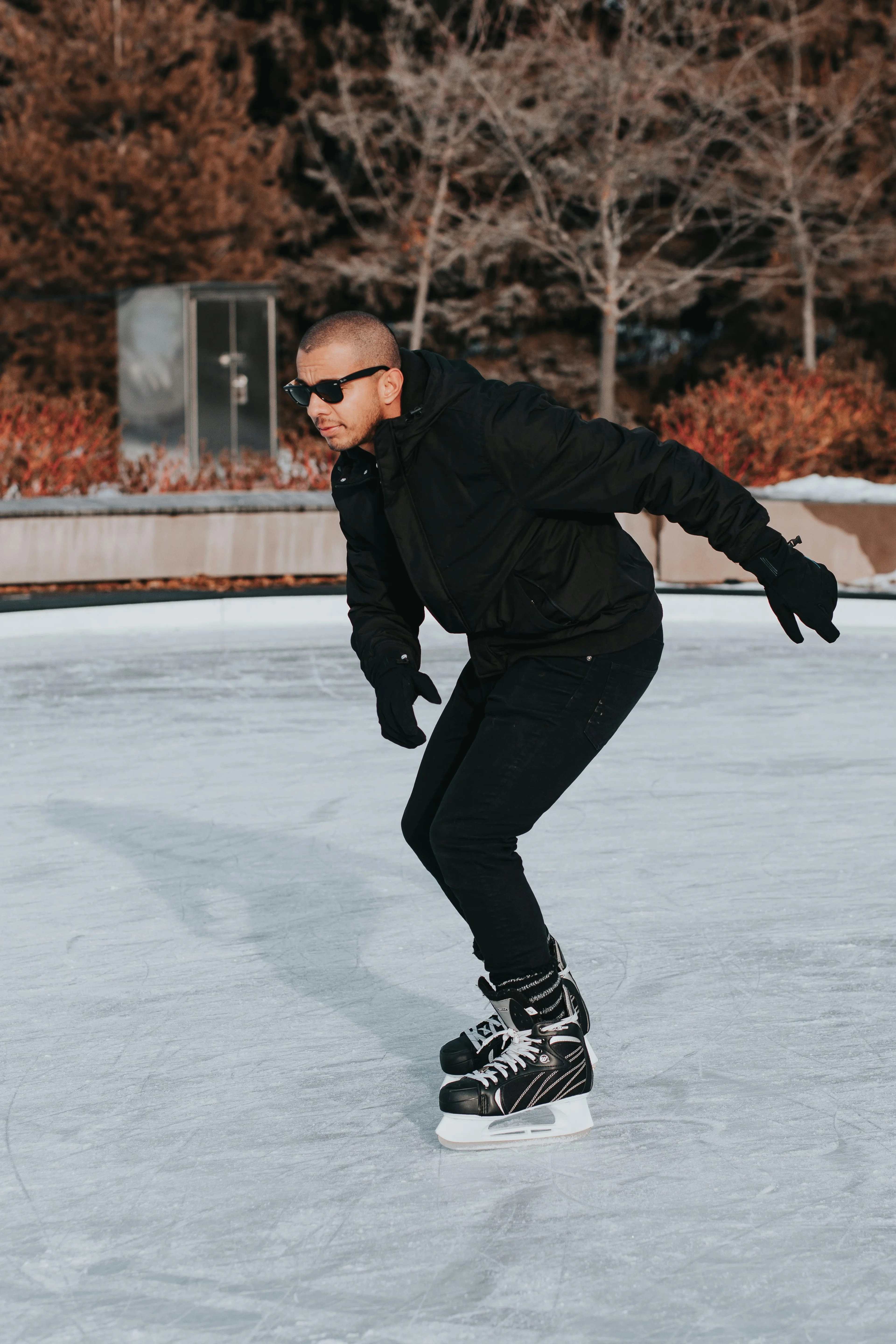 Ice hockey rink