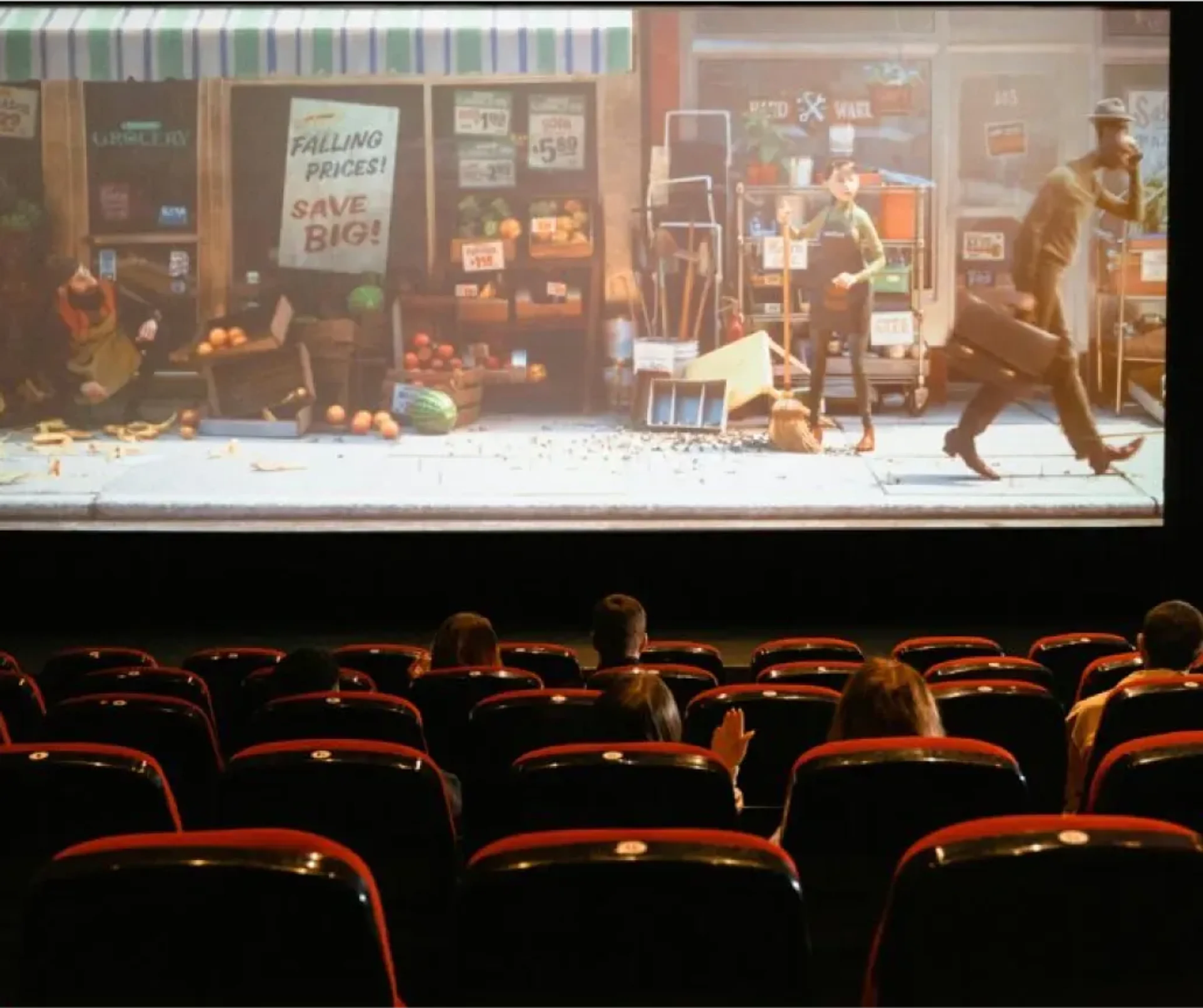 Image of an excited Movies On Me gift card recipient. Their thank you note is below.