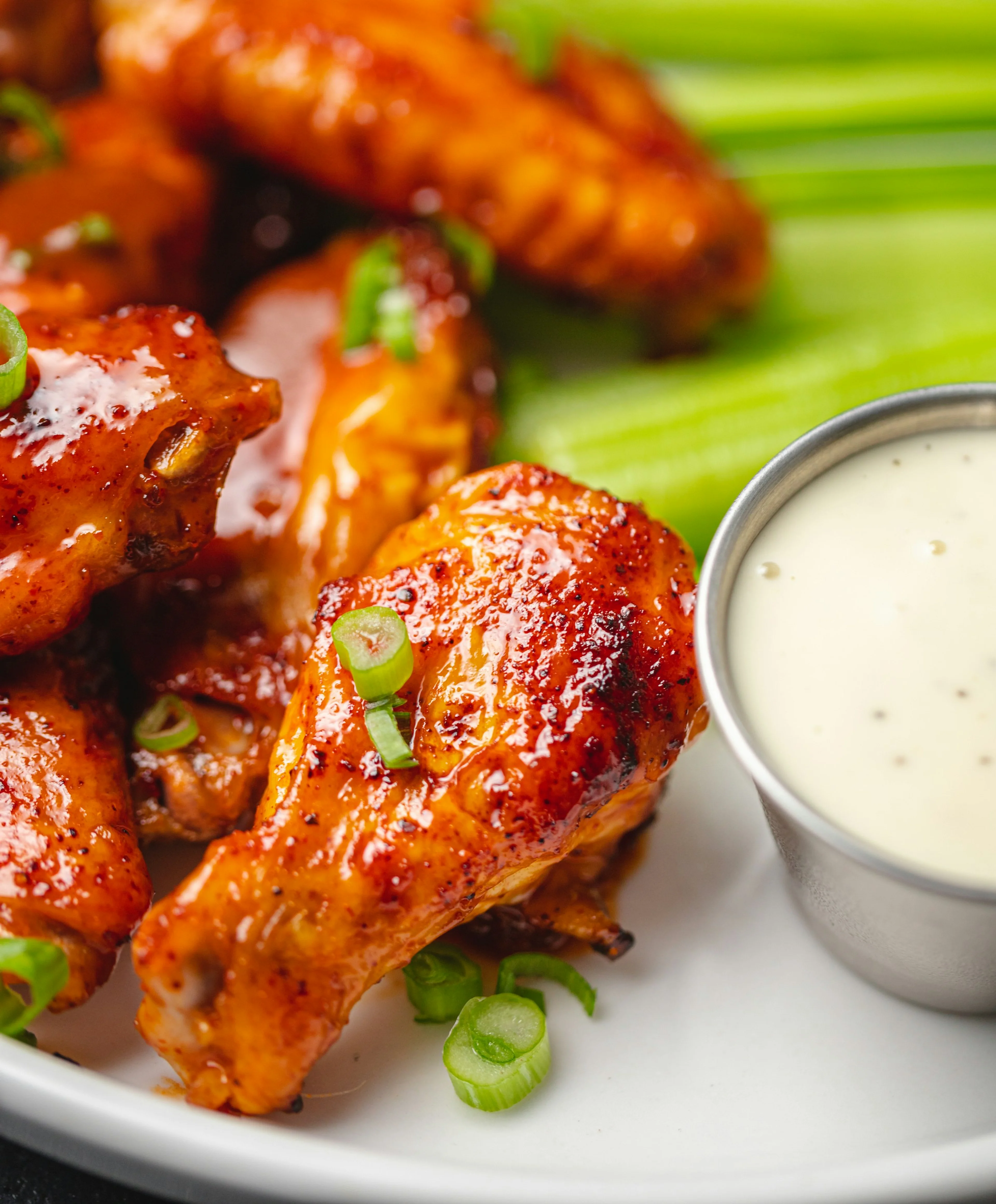 Wings and drinks