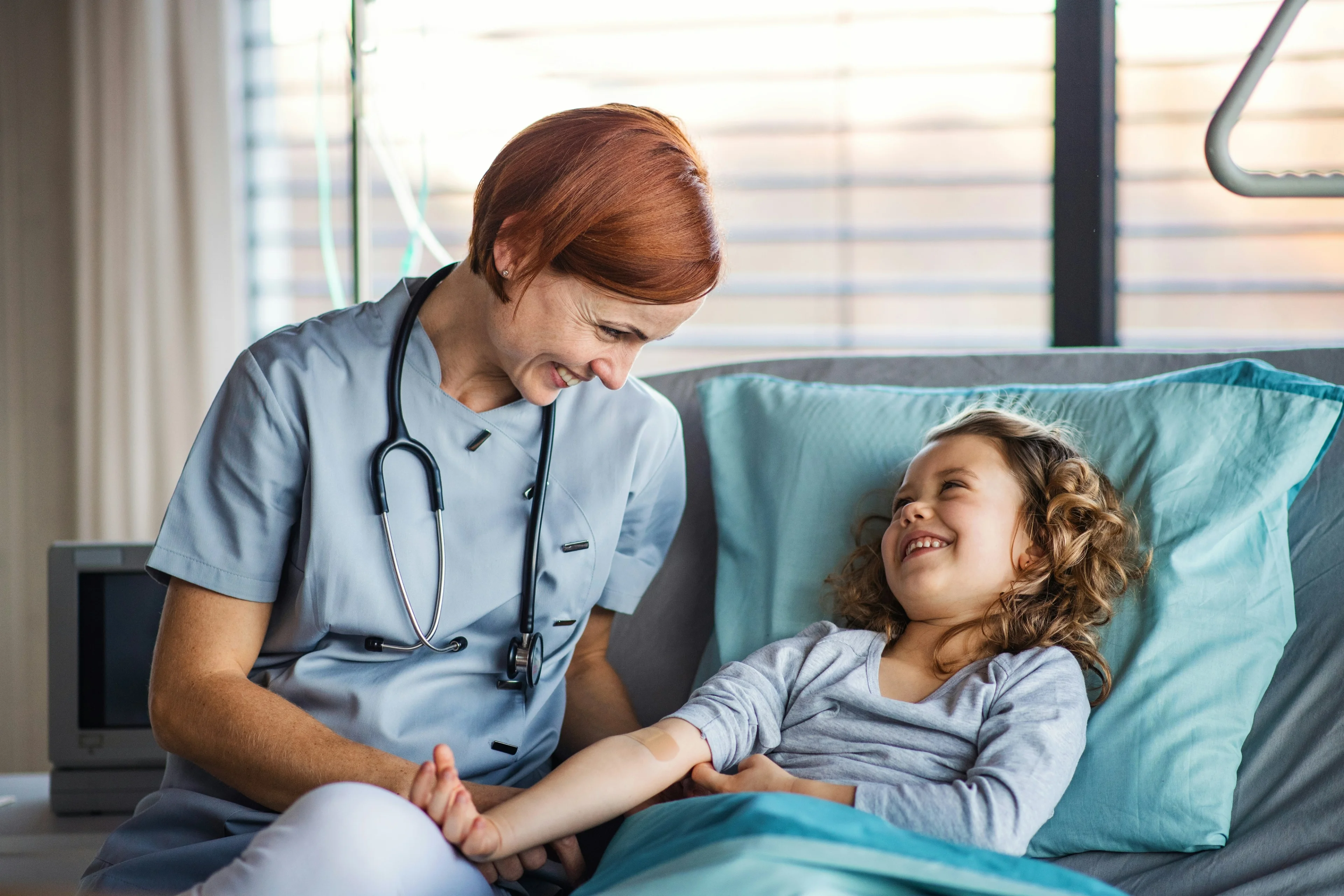 doctor and patient at hospital