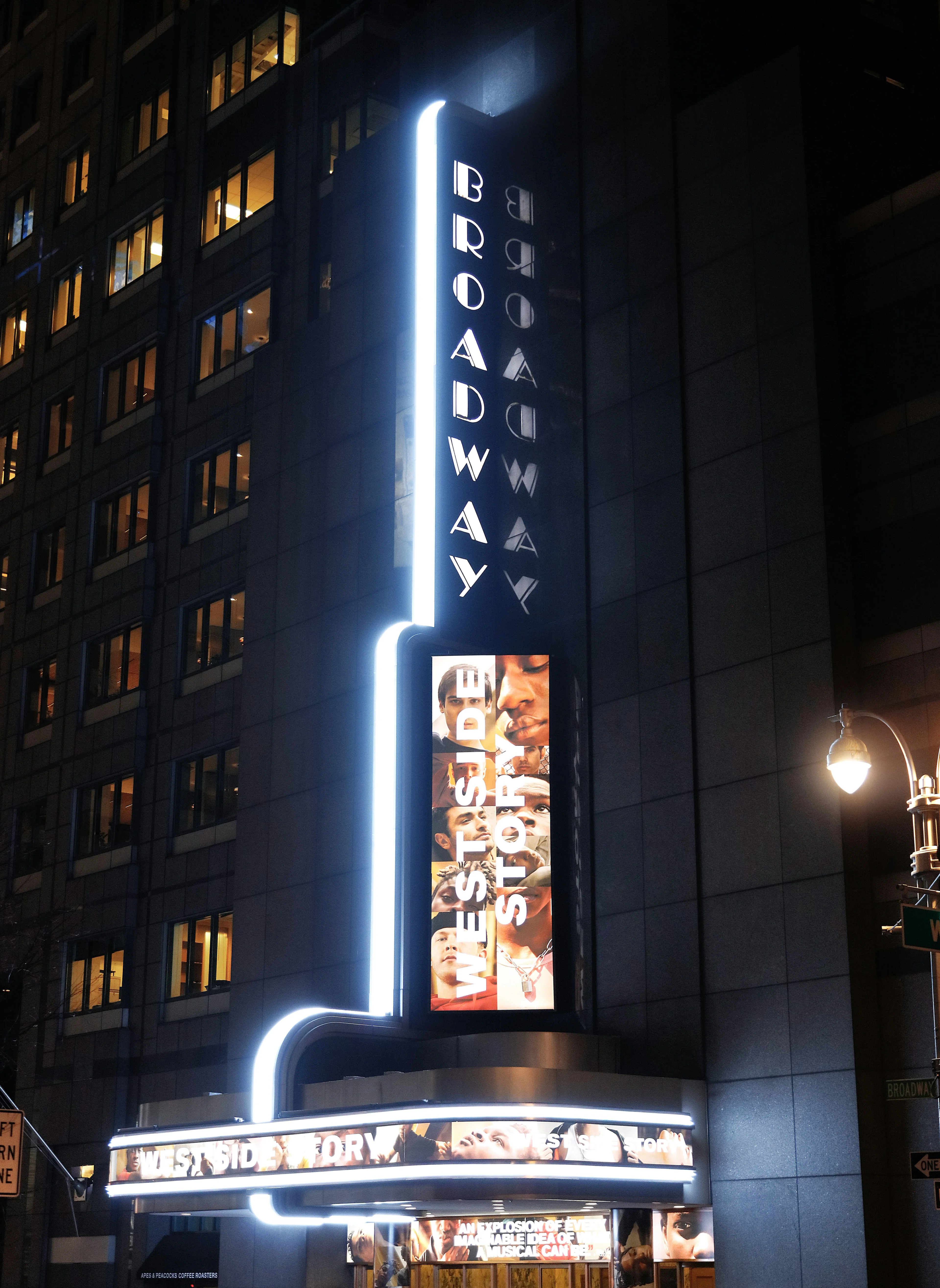 Theater stage lights