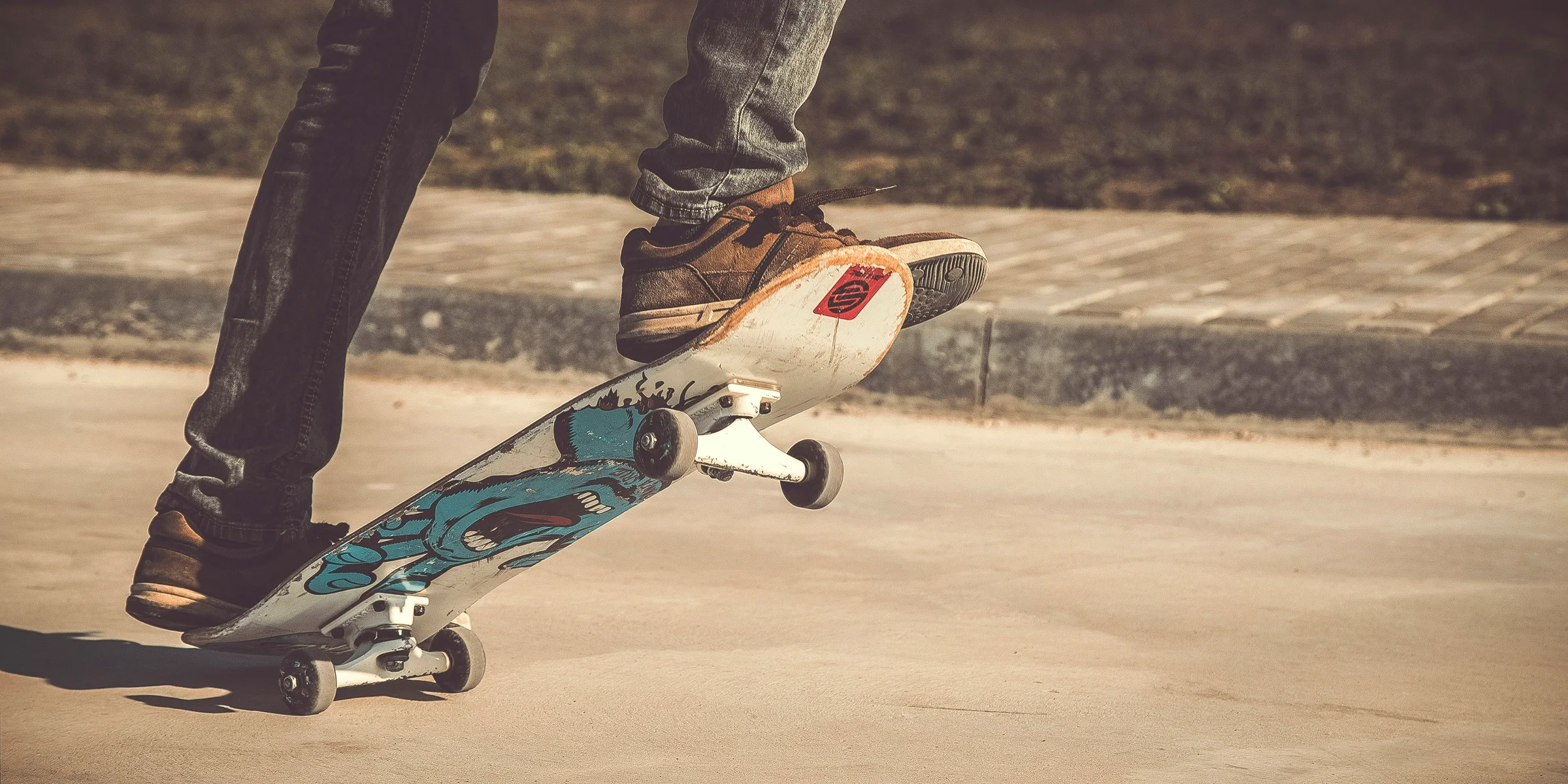 person riding skateboard during daytime