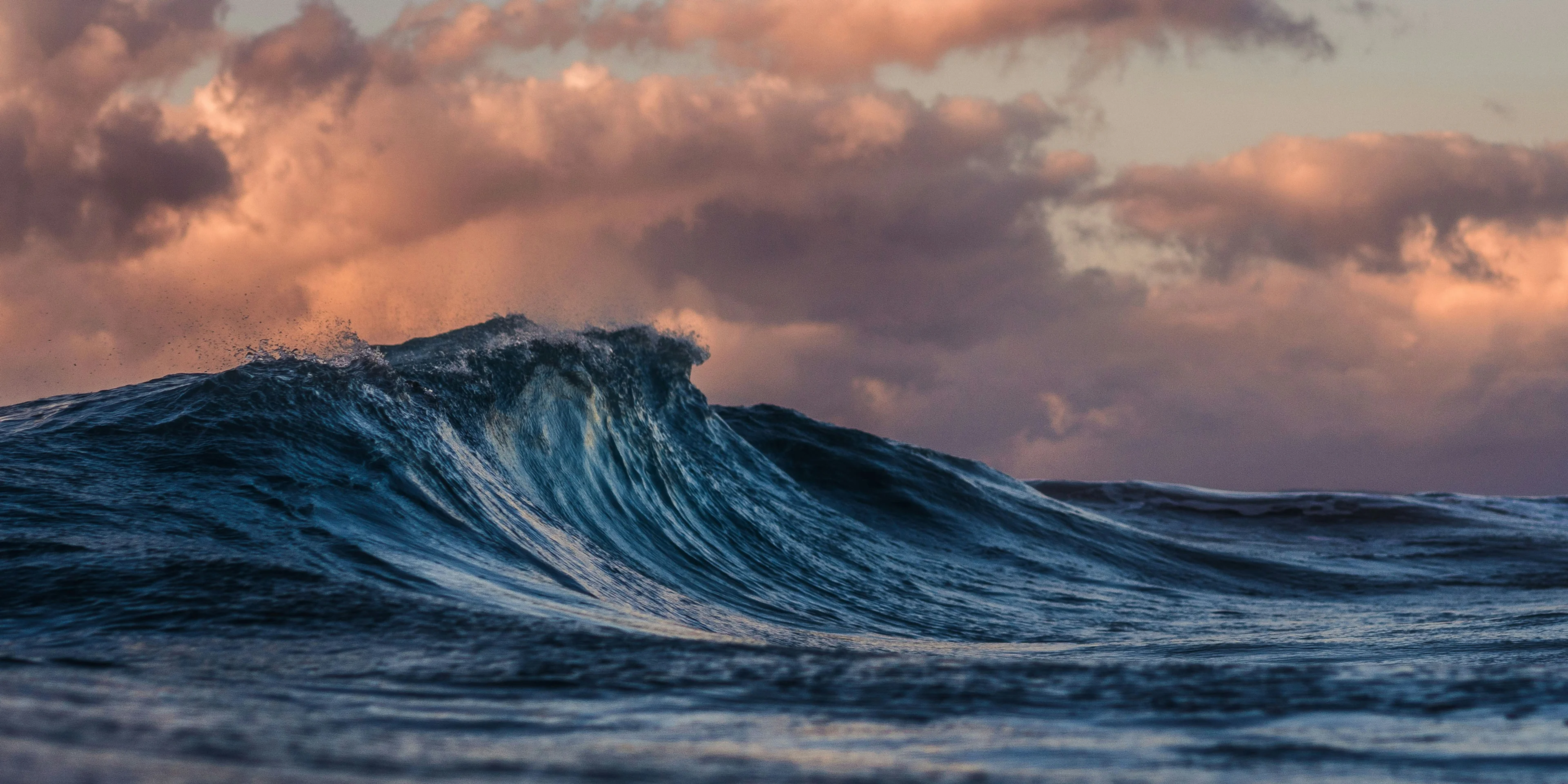 sea waves.