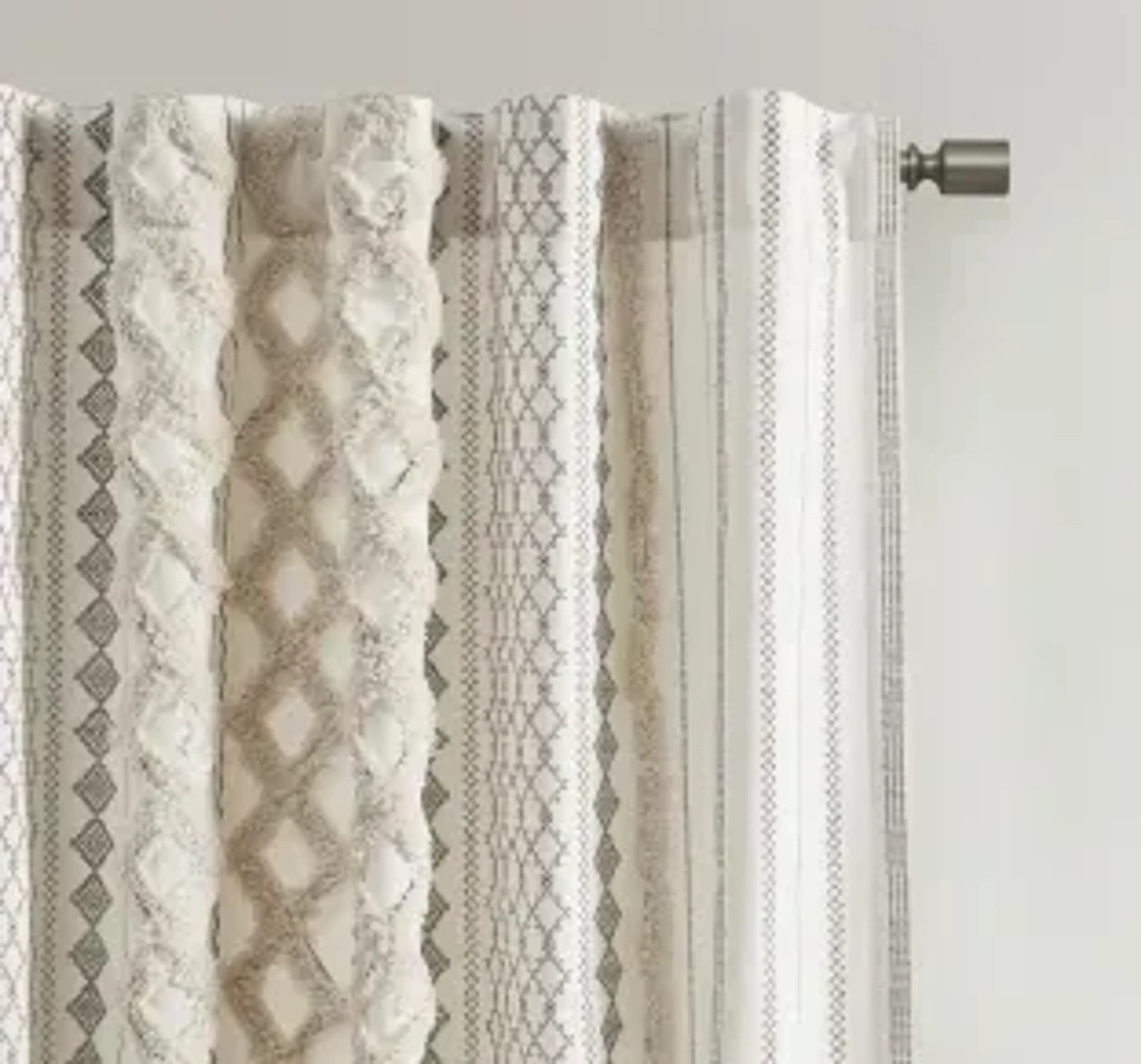 Picture of the product: Imani Cotton Printed Curtain Panel Lining