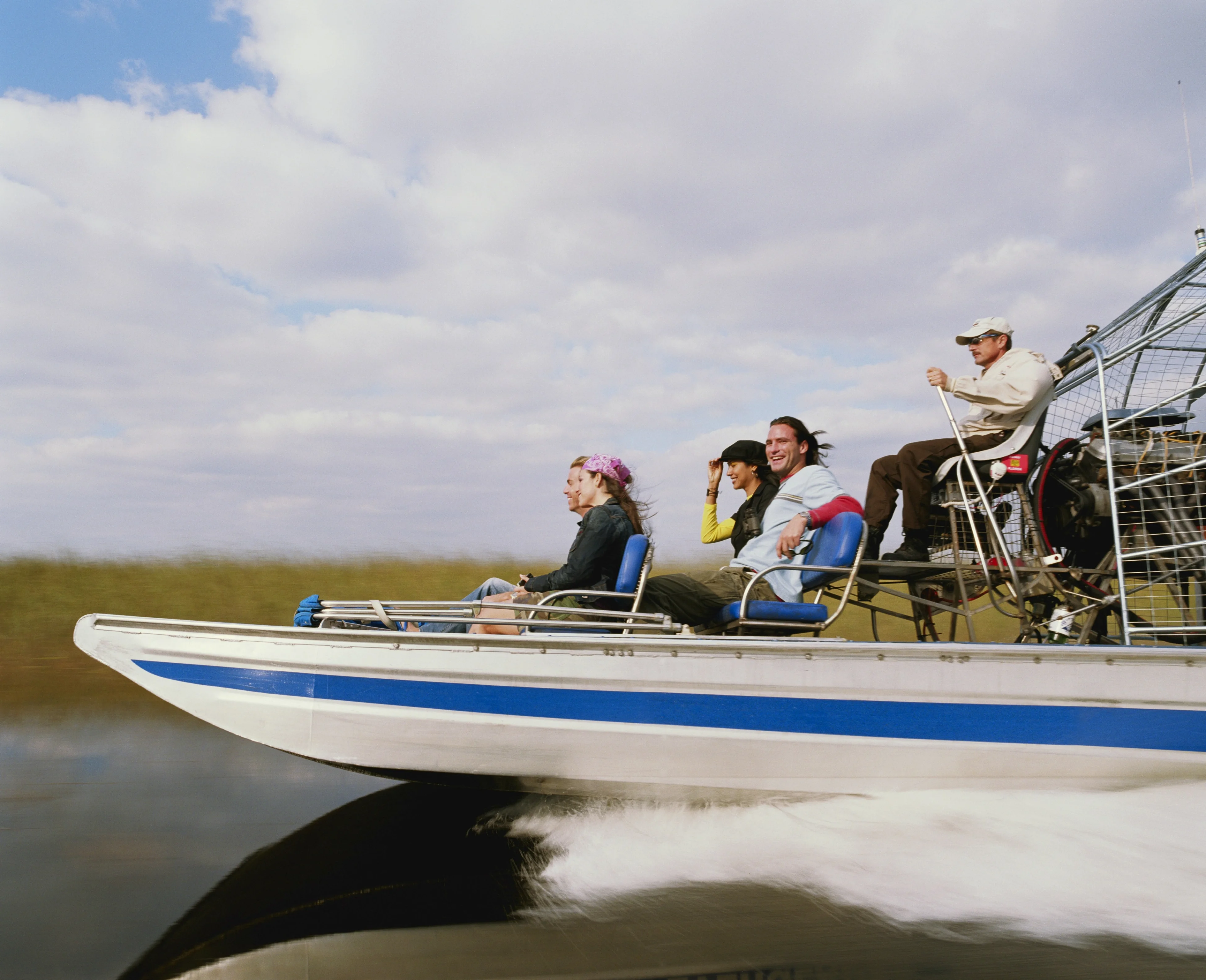 people on a boat