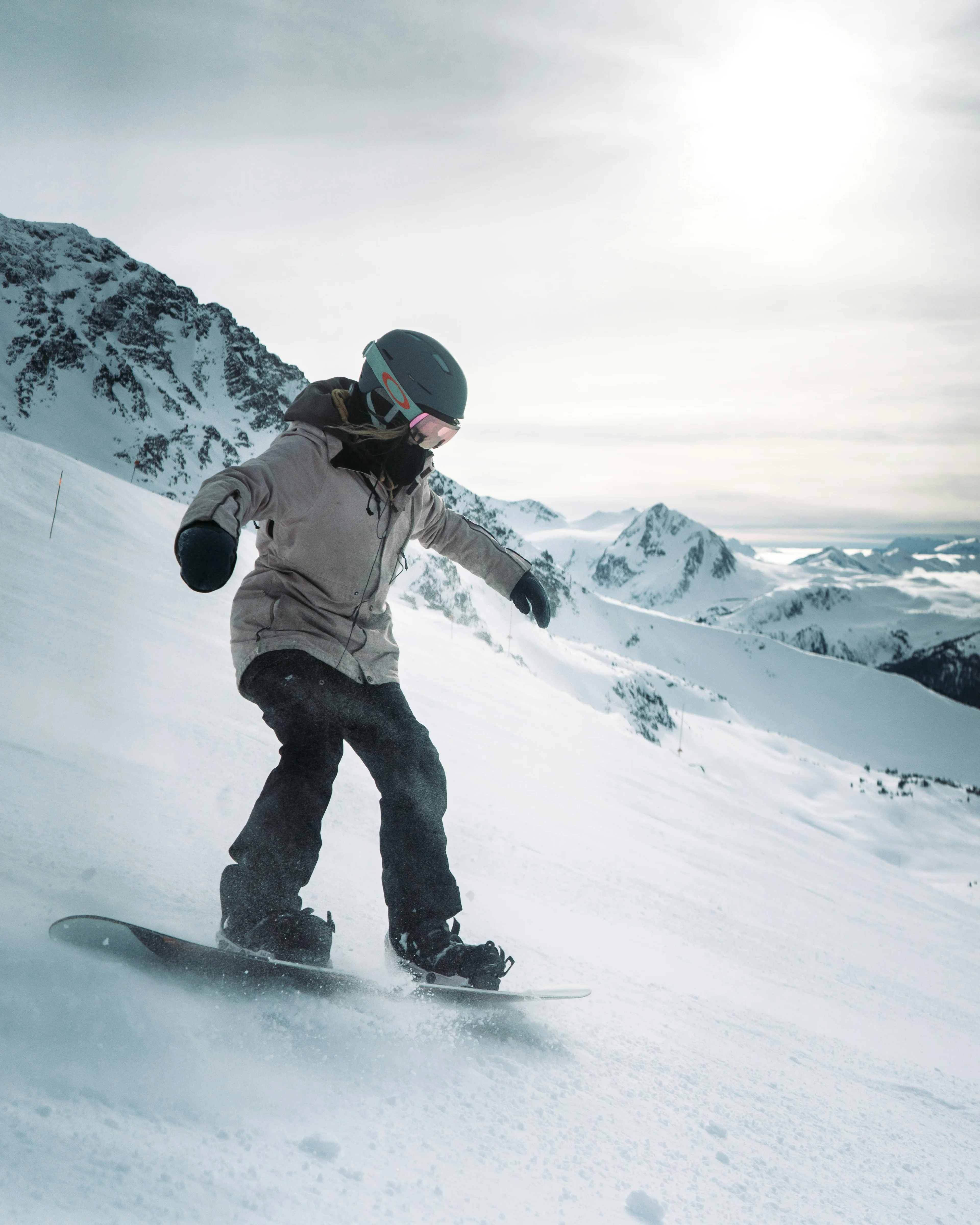 Skis in snow