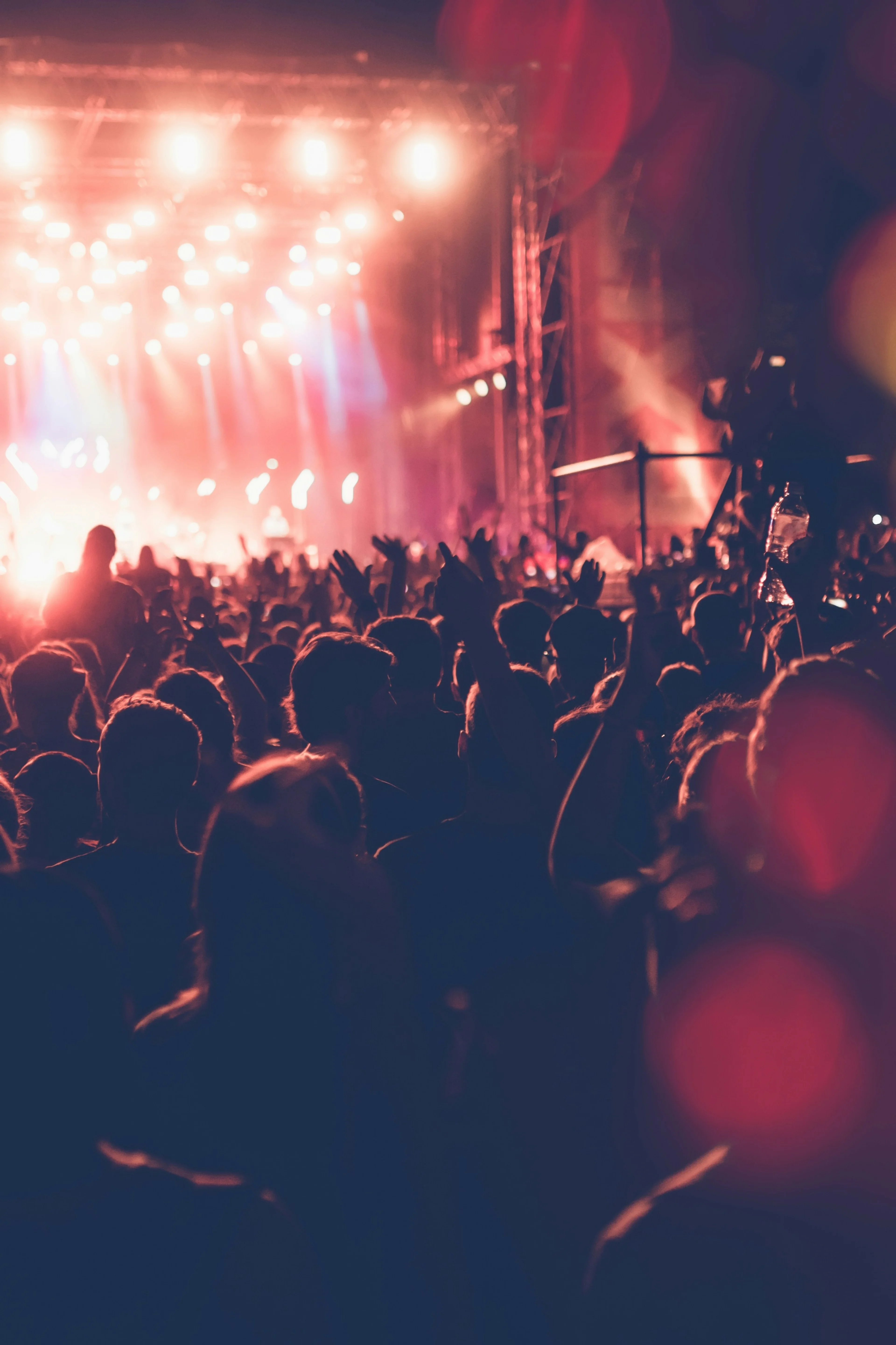 Concert stage lights