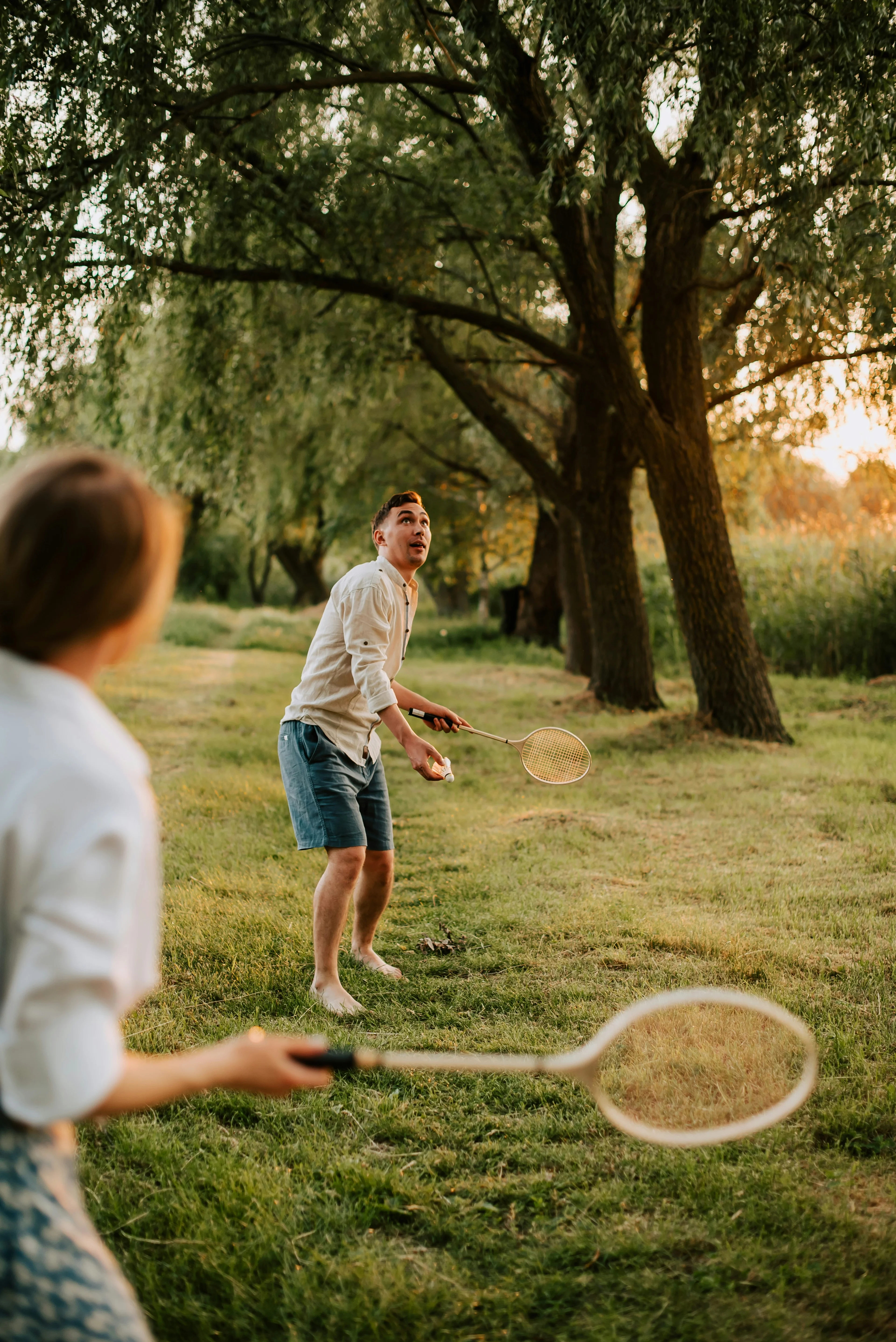 Badminton shuttlecock