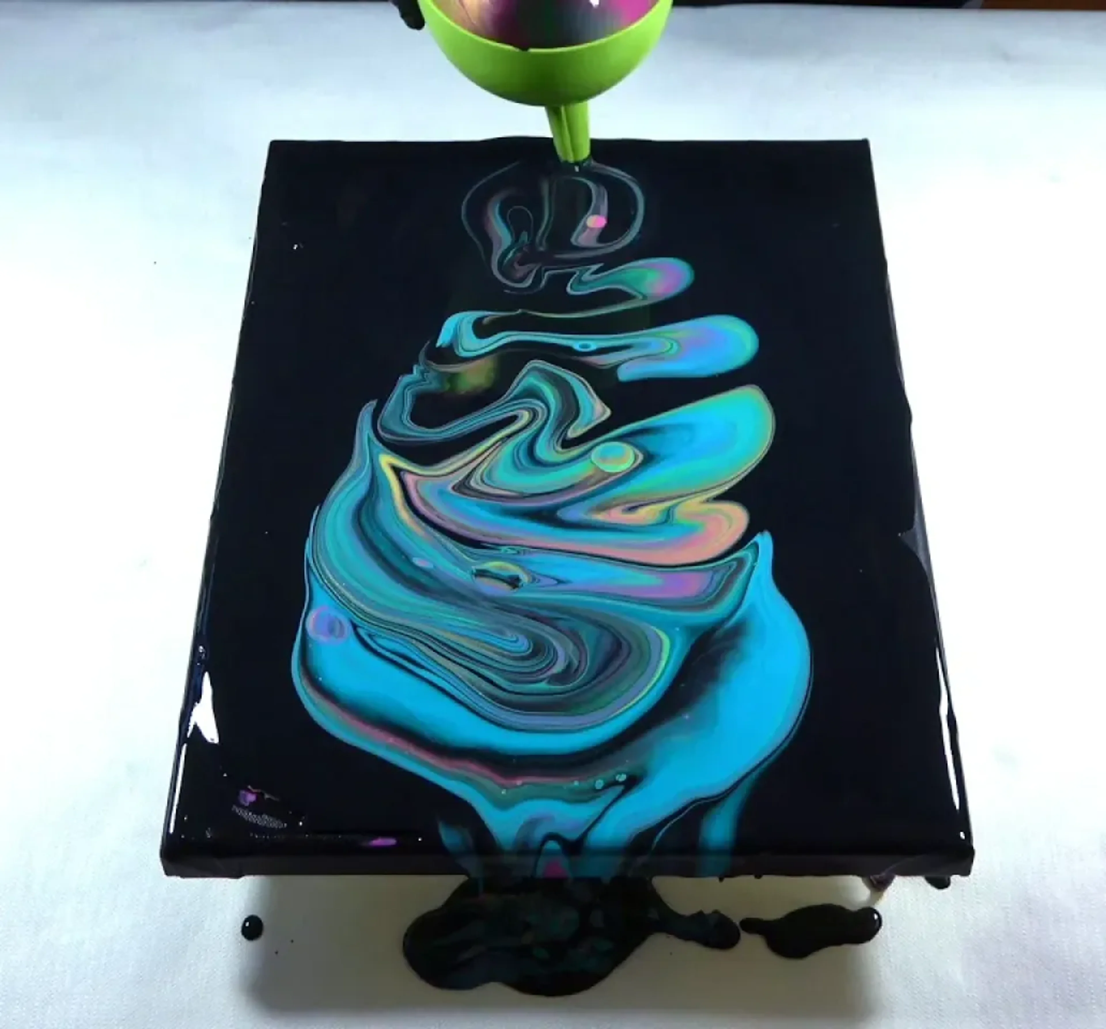 Art imagery featuring Artists’ Fluid Acrylics