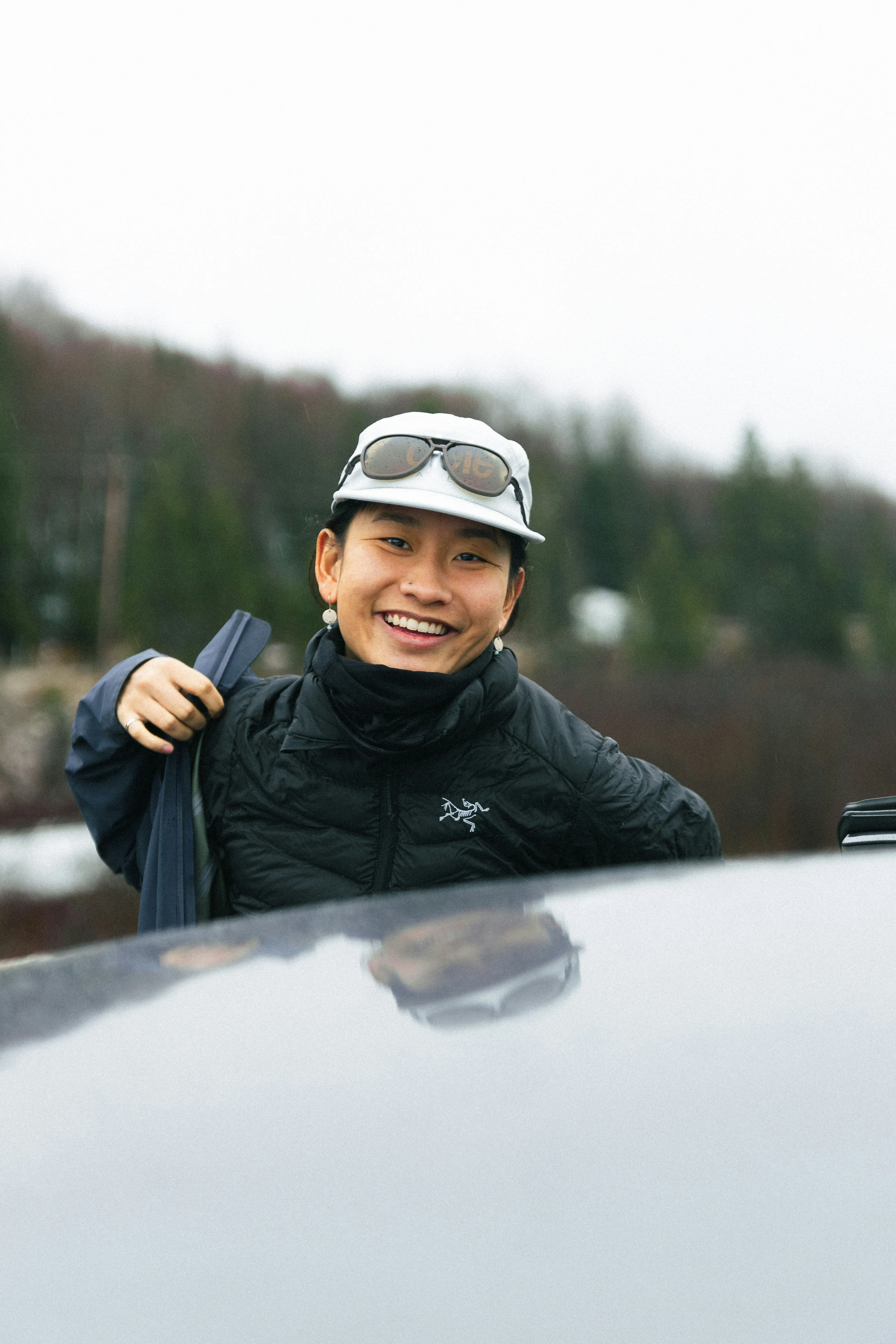 person smiling