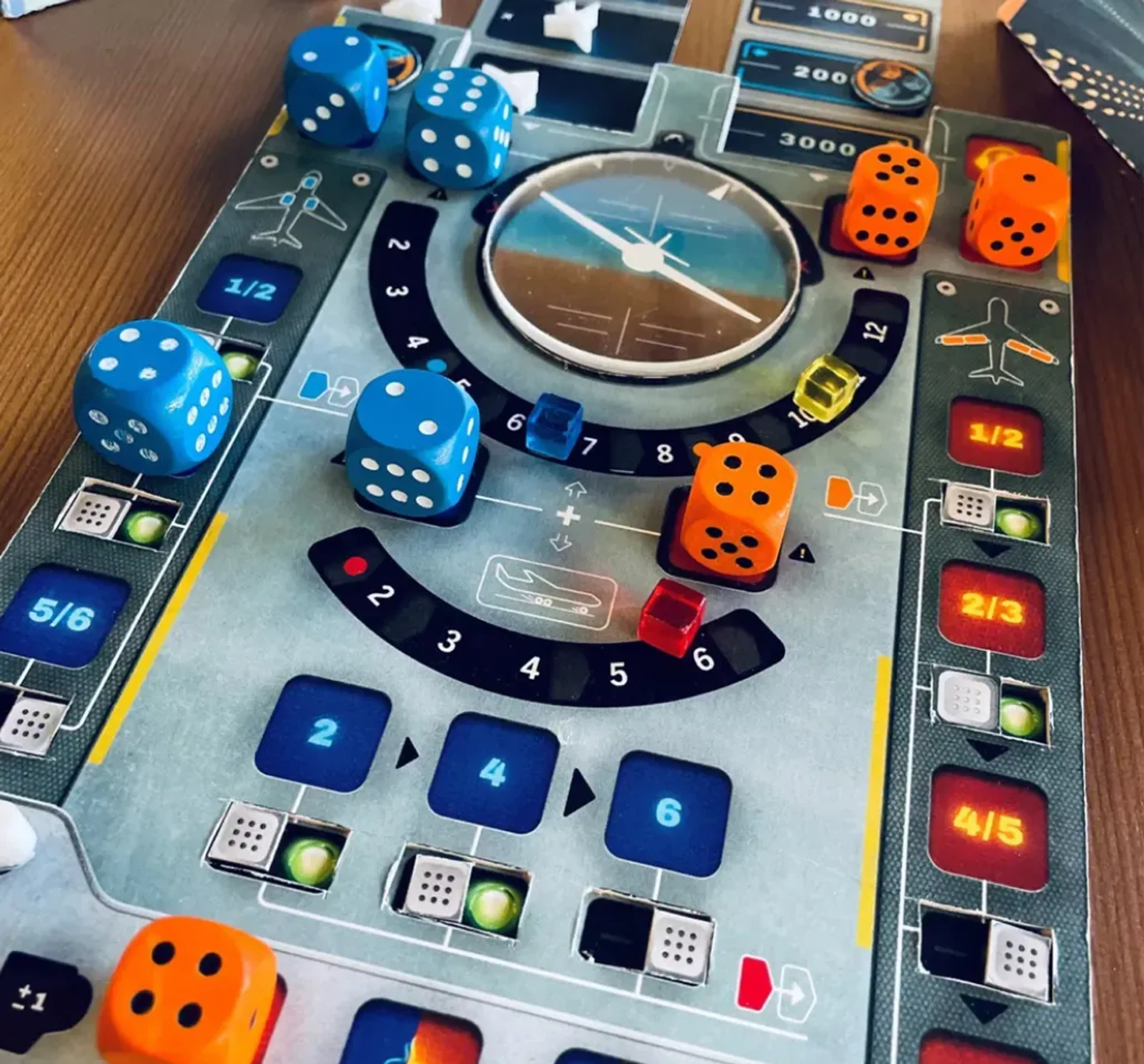 Board games imagery featuring Sky Team