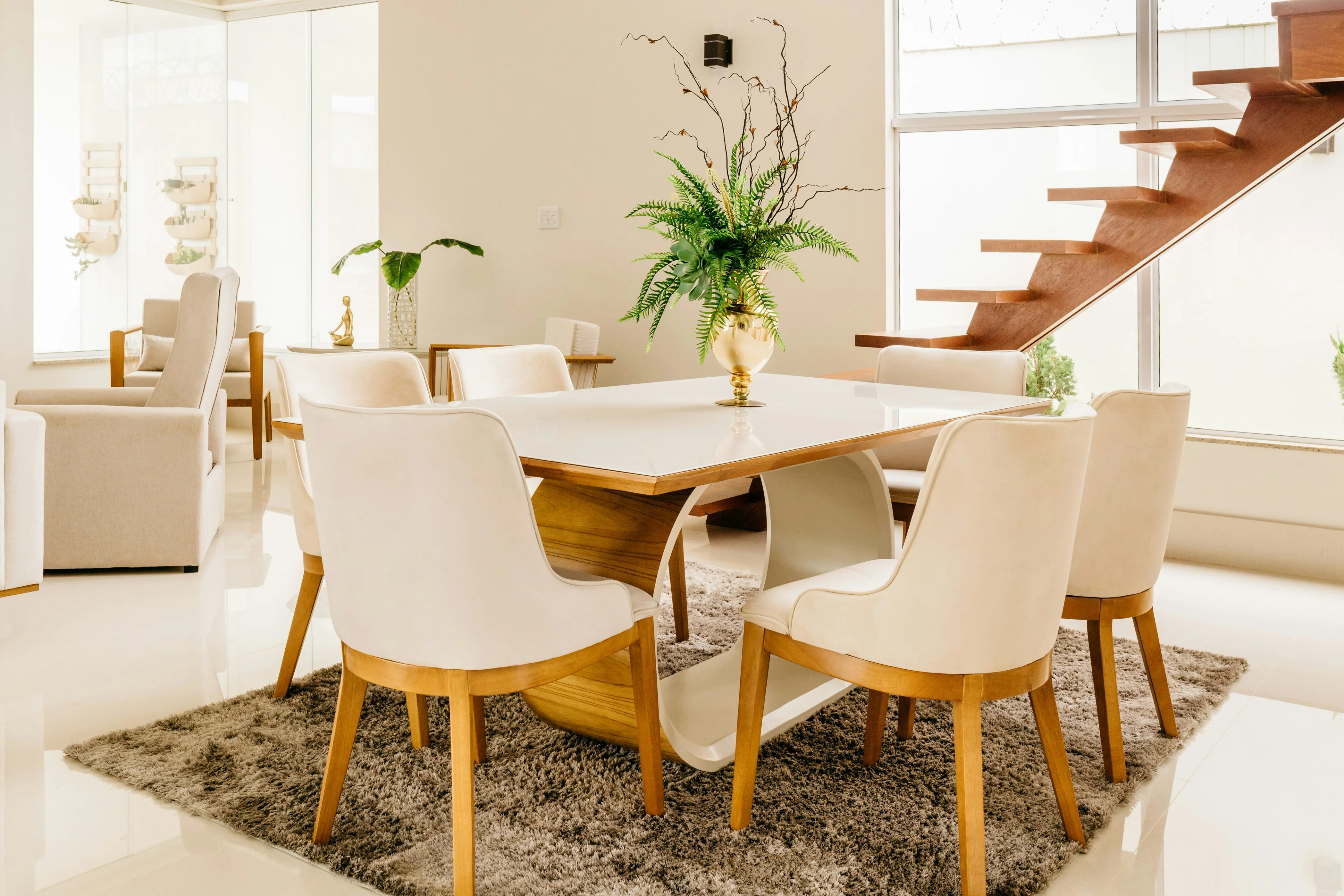 modern dining room