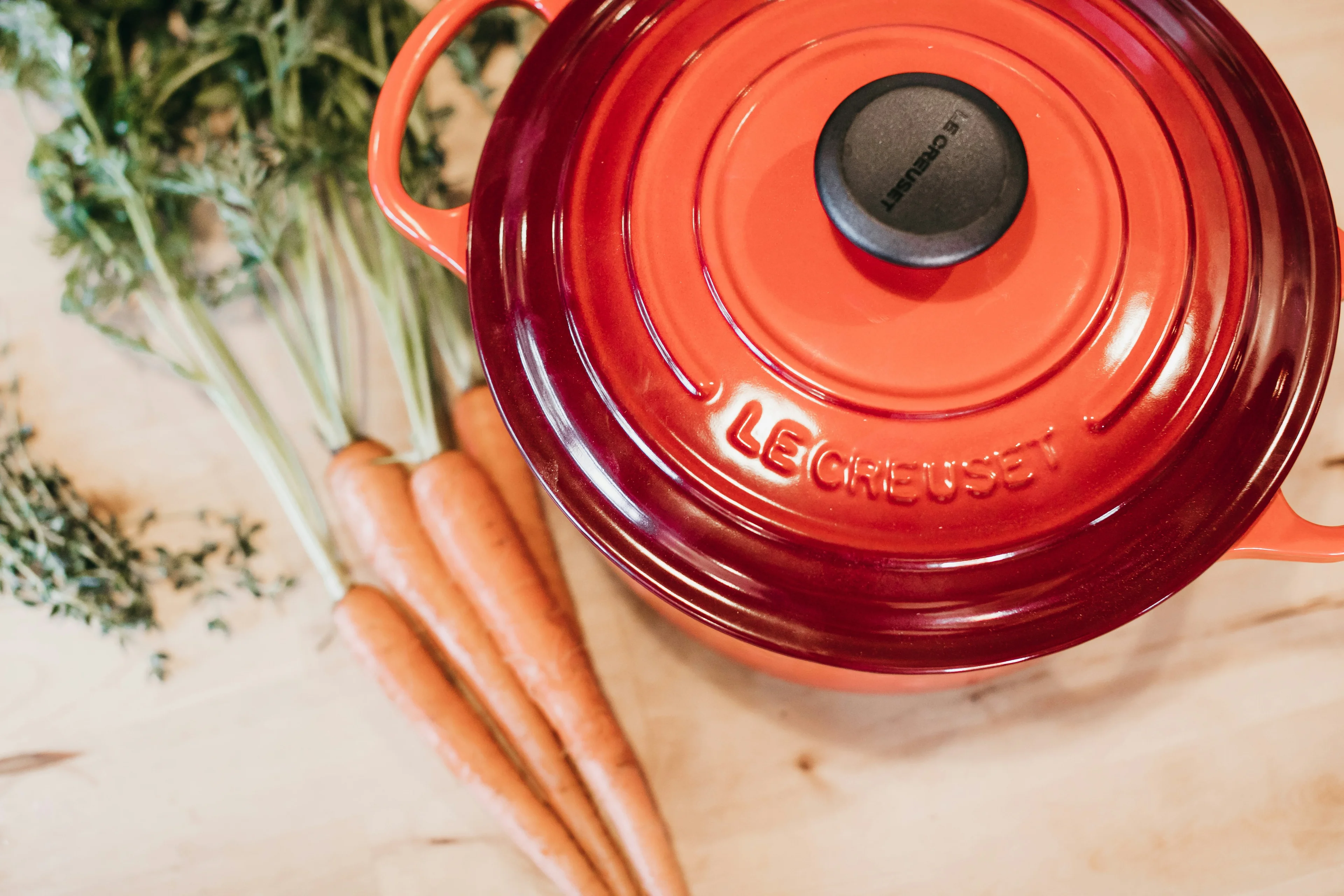 creuset pan