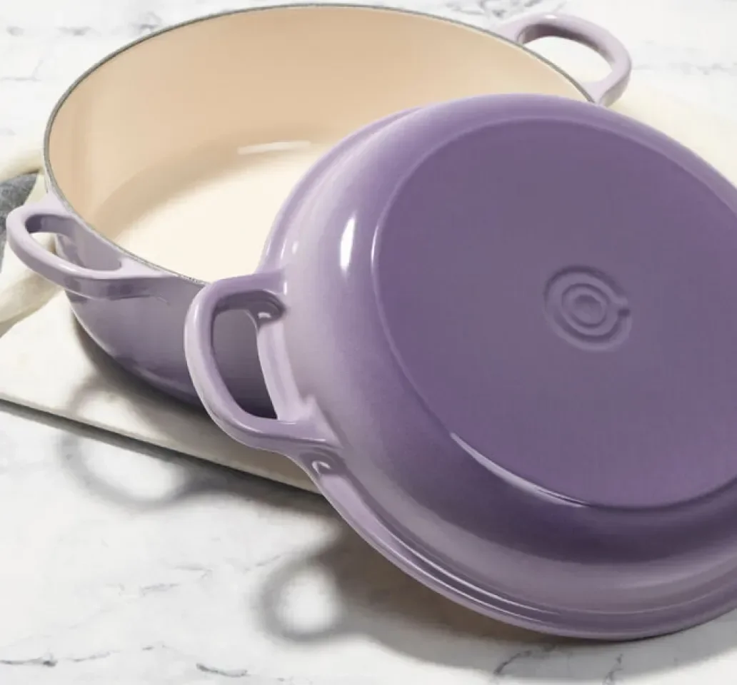 Baking imagery featuring Round Wide Oven with Baker Lid
