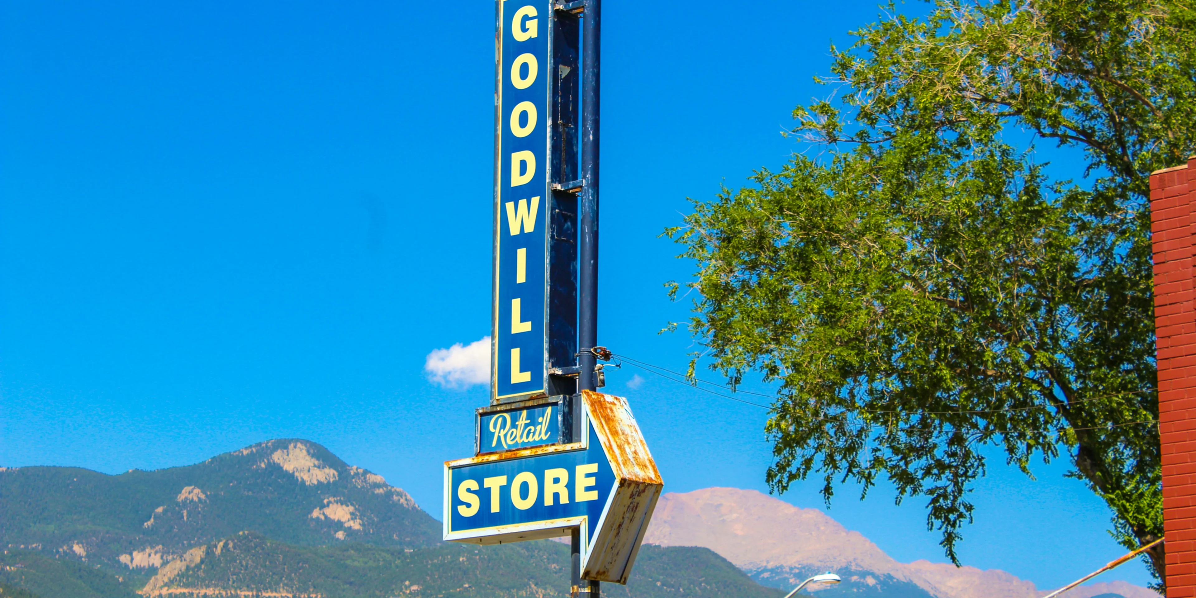 Goodwill Store sign