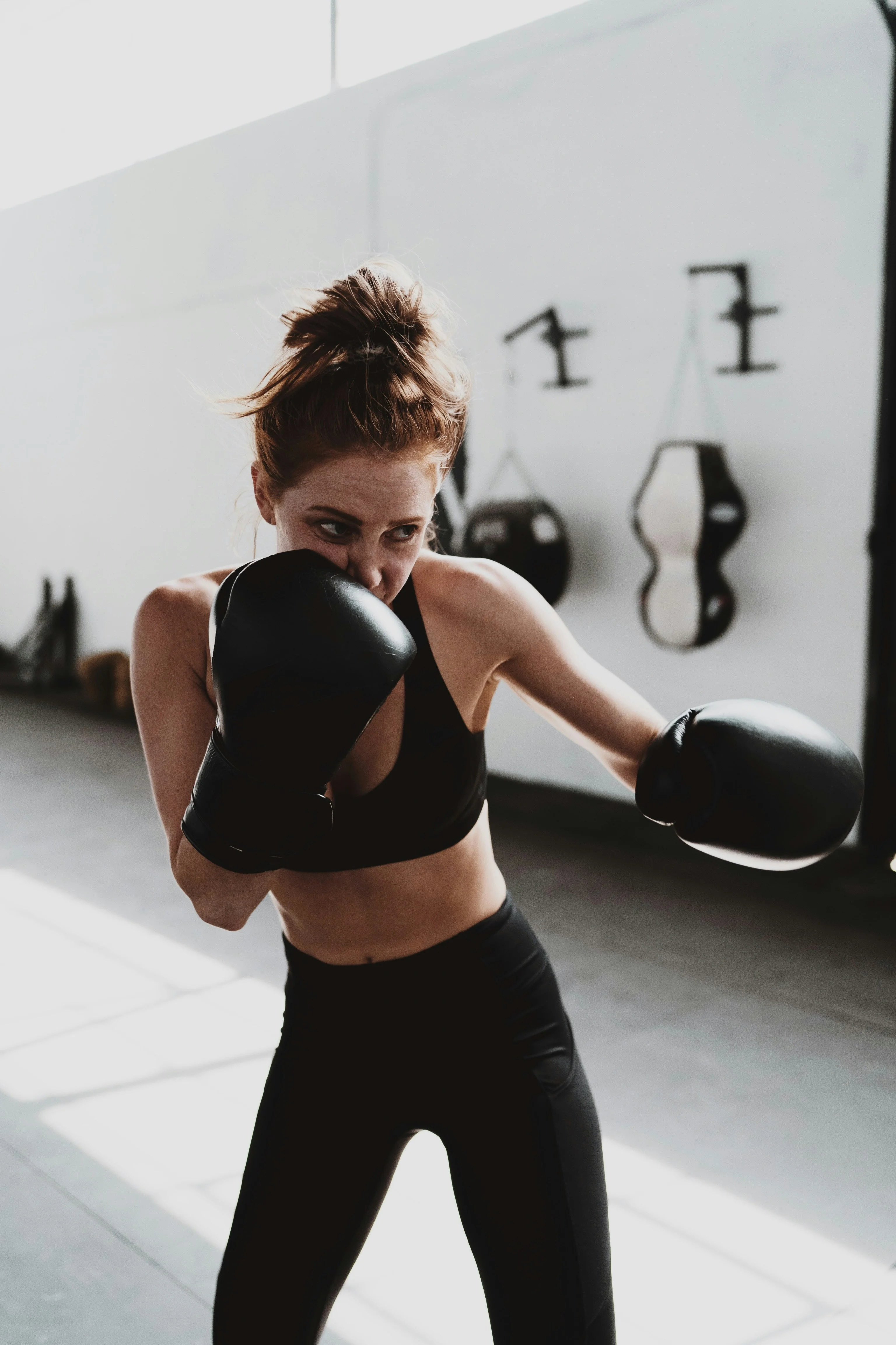 girl boxing