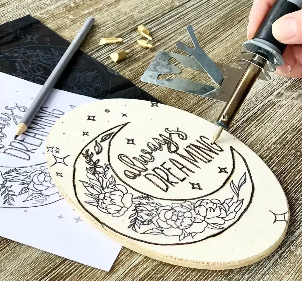 Crafts imagery featuring ArtSkills® Wood Burning Kit