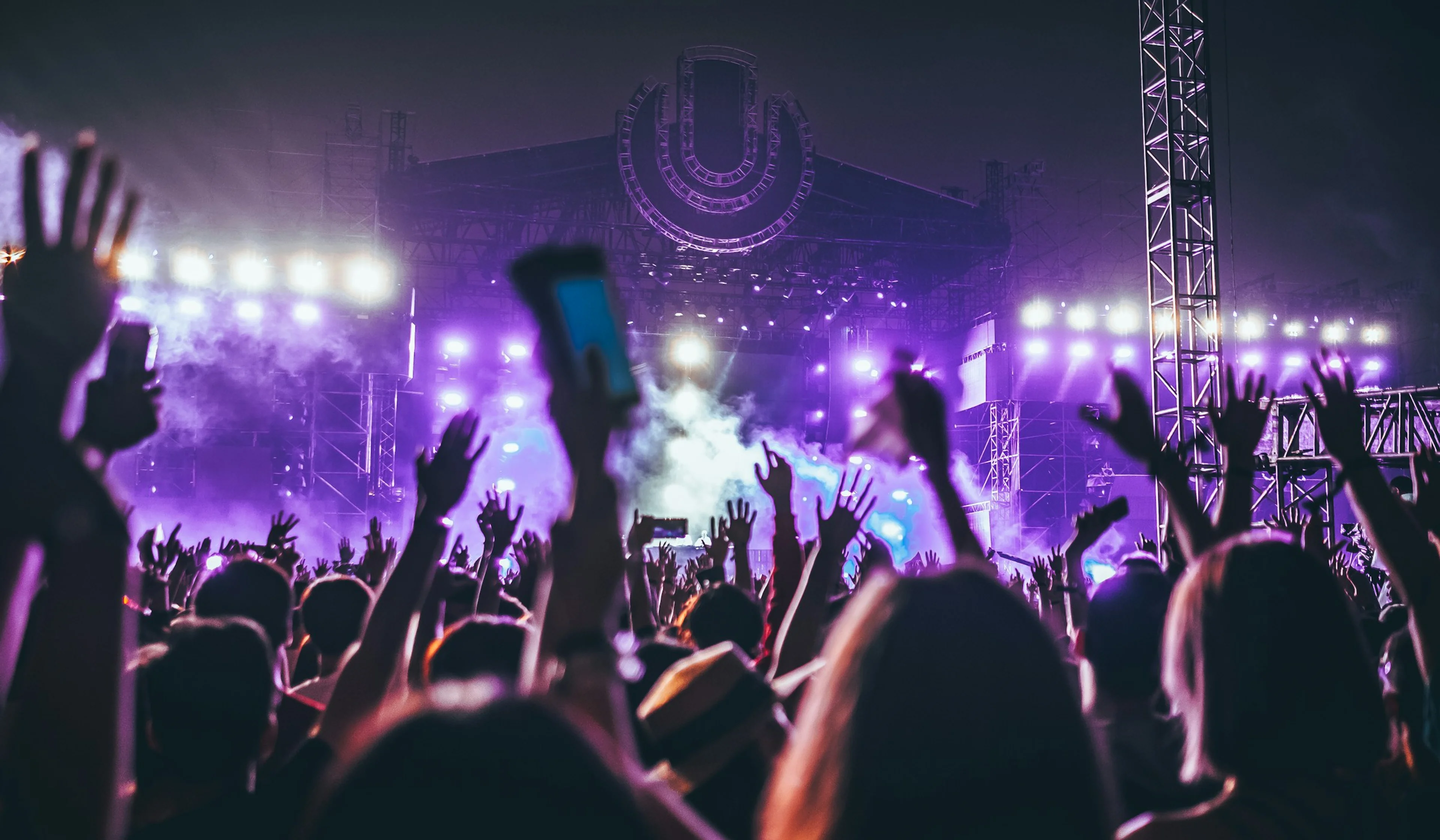 Crowd at festival
