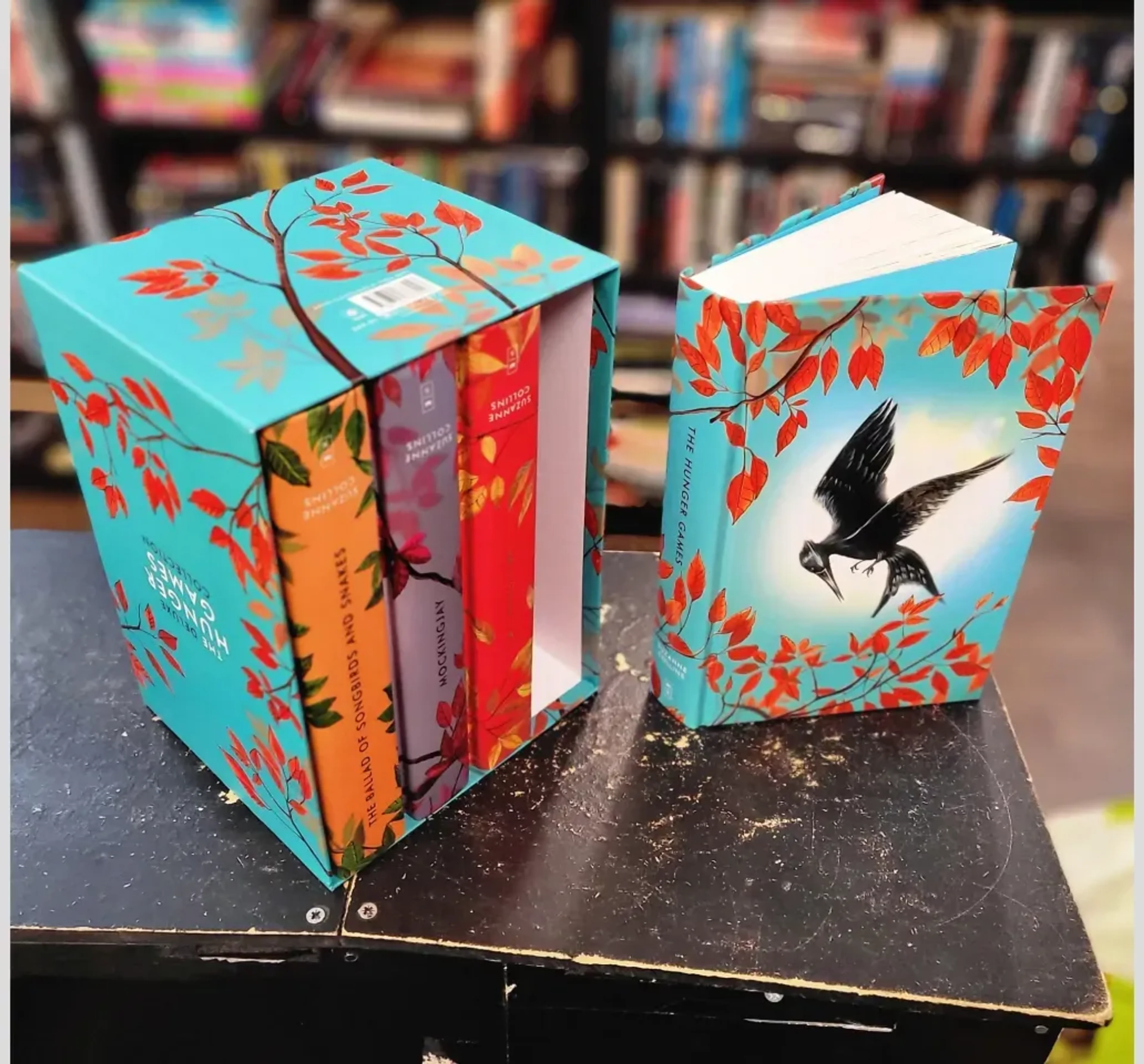Reading imagery featuring Hunger Games Deluxe Boxed Set