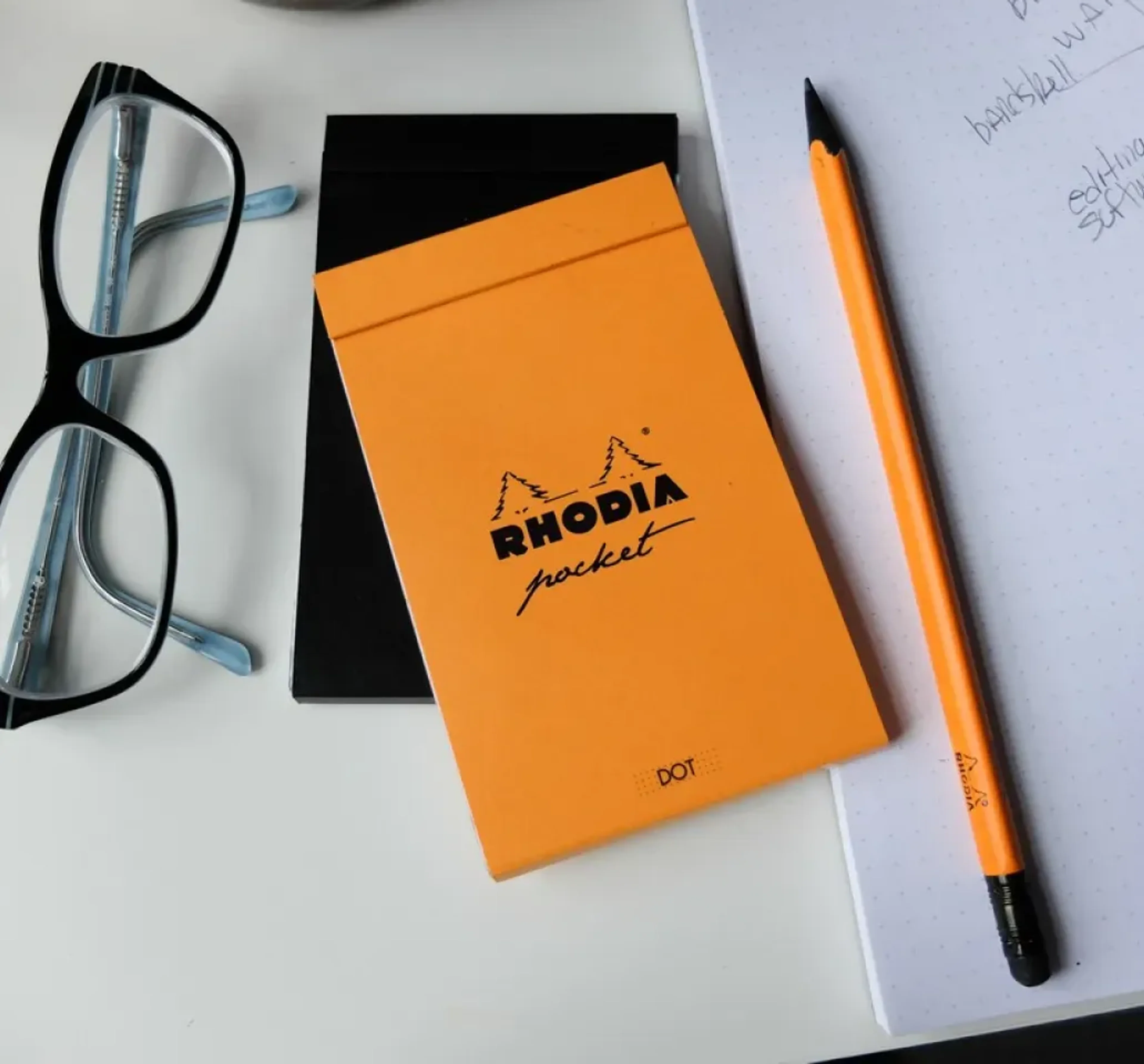 Writing imagery featuring Pocket Notepad