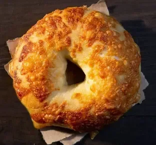 Picture of the product: Asiago Cheese Bagel