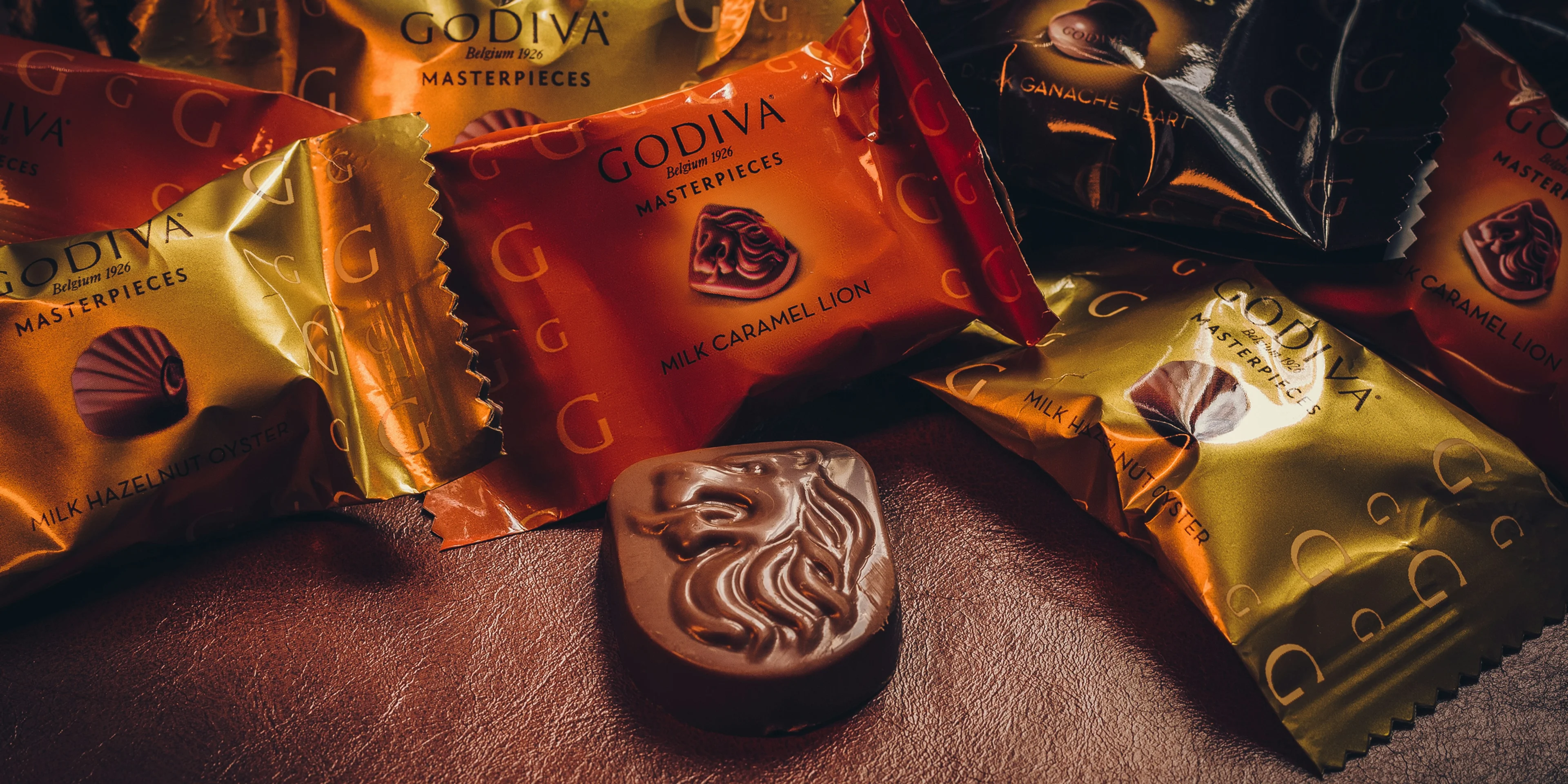 a group of chocolate bars.