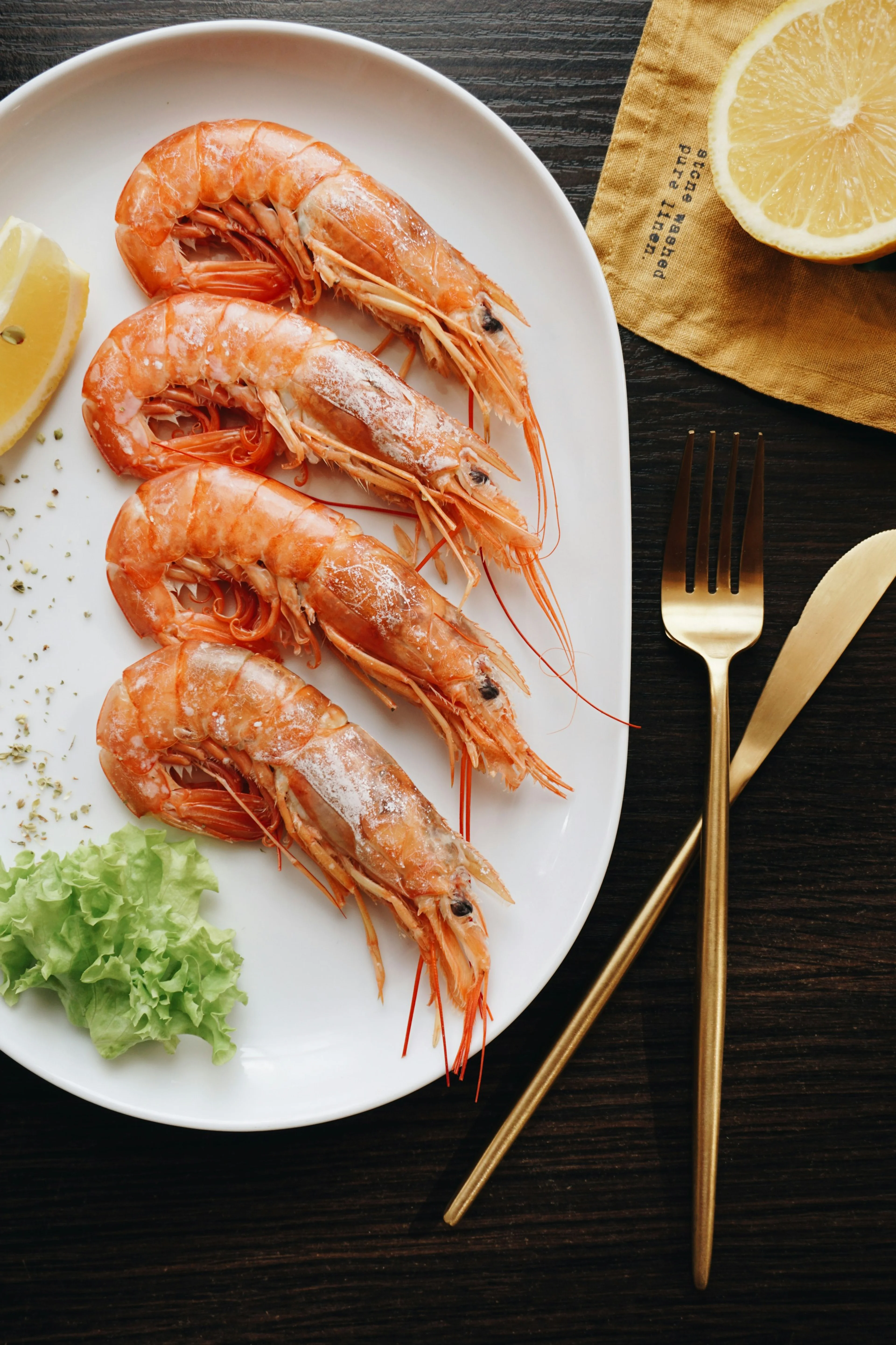 Seafood dinner
