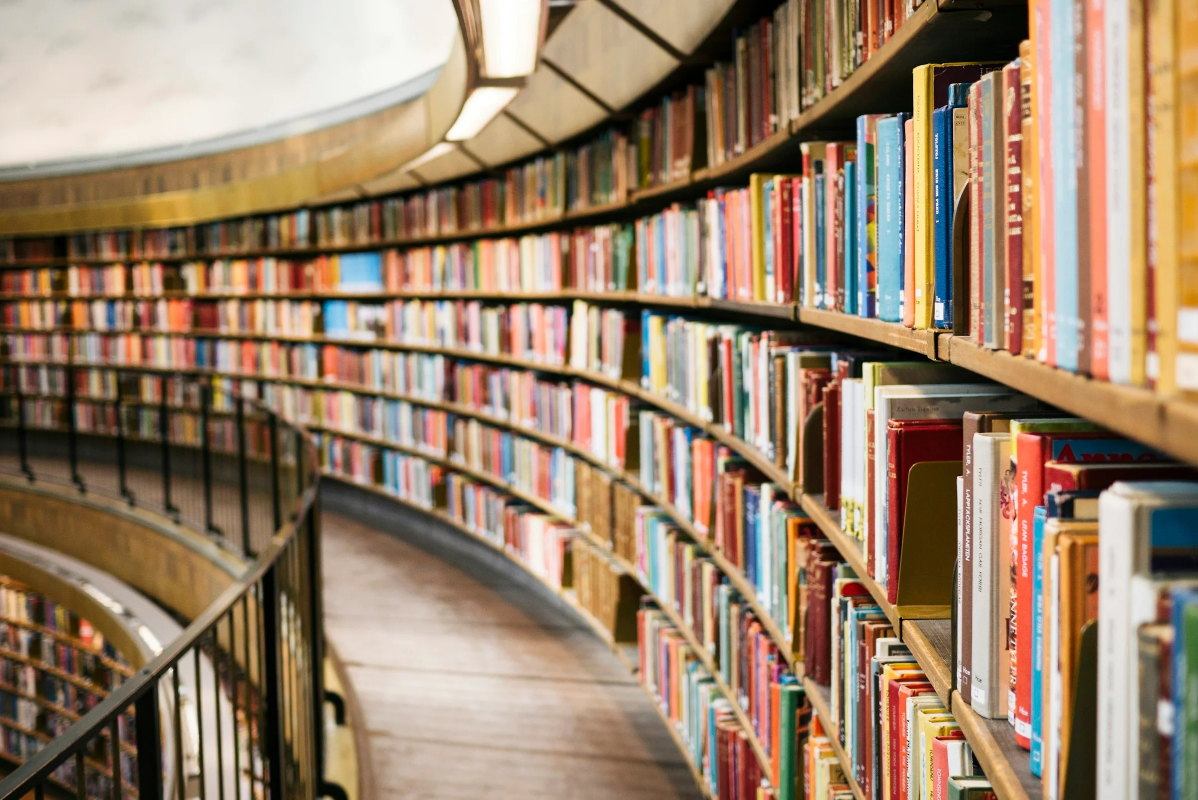 Stack of used books