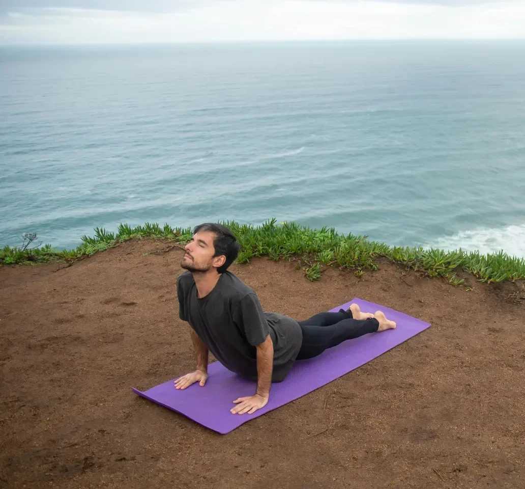 Yoga imagery featuring Yoga & Pilates Mat