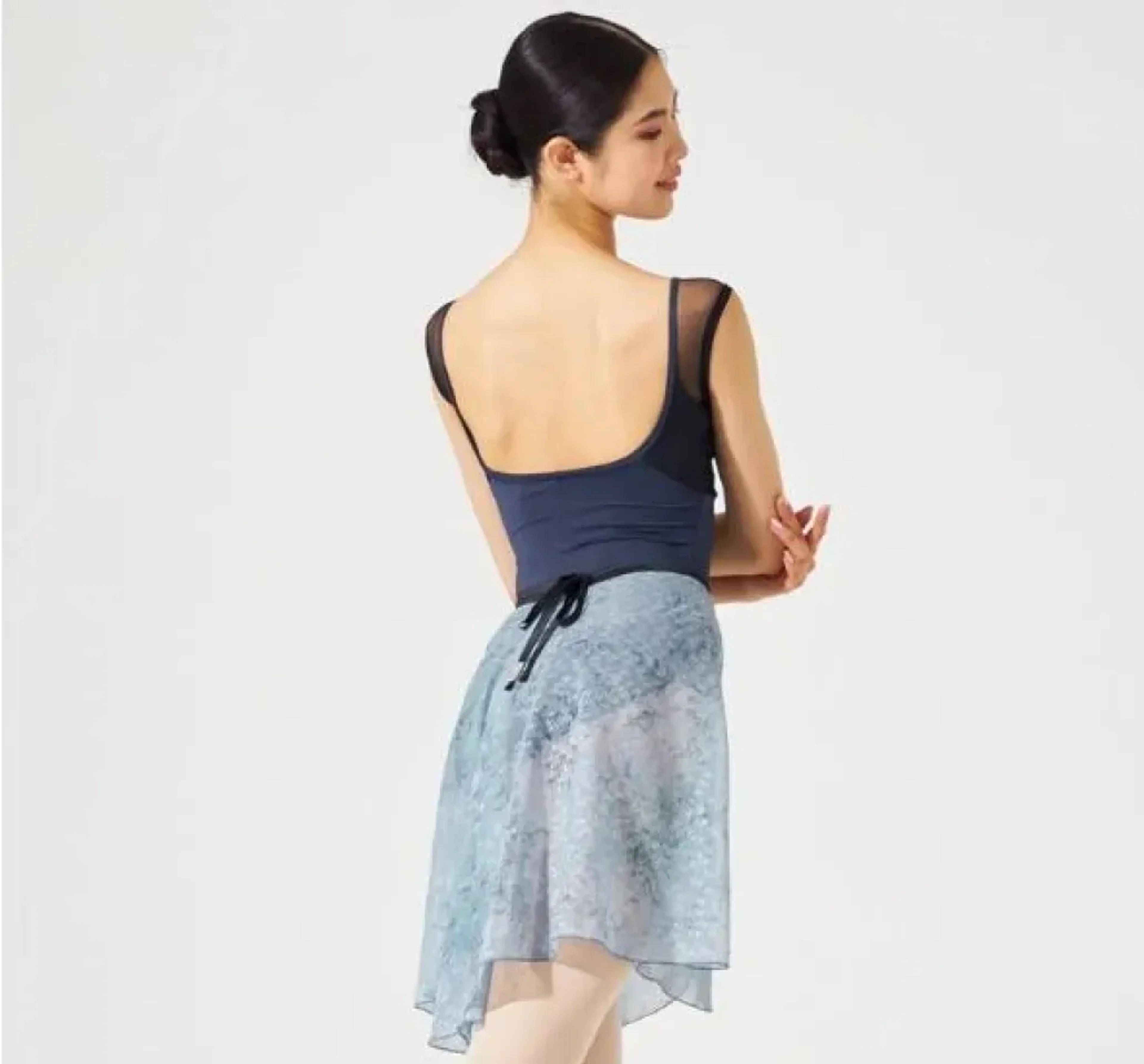 Dance imagery featuring Wrap skirt