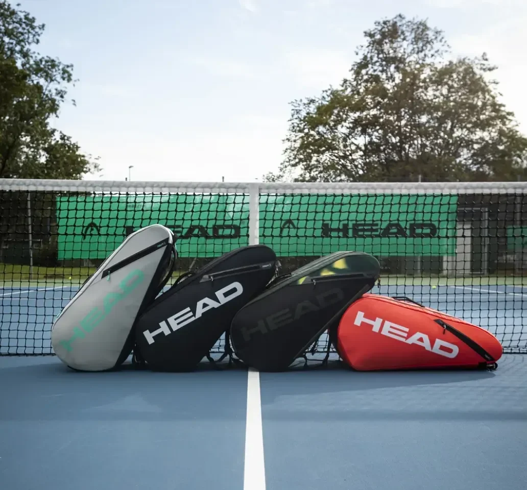 Tennis imagery featuring Tour Racquet Tennis Bag XL