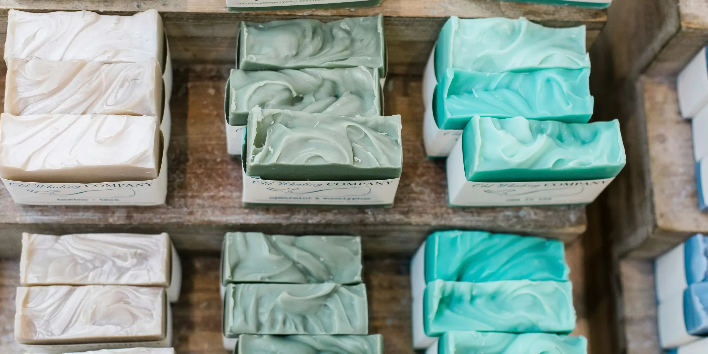 assorted bar soaps