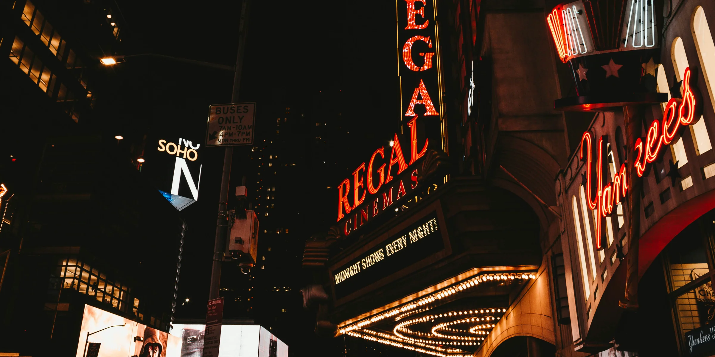 Regal Cinemas building.