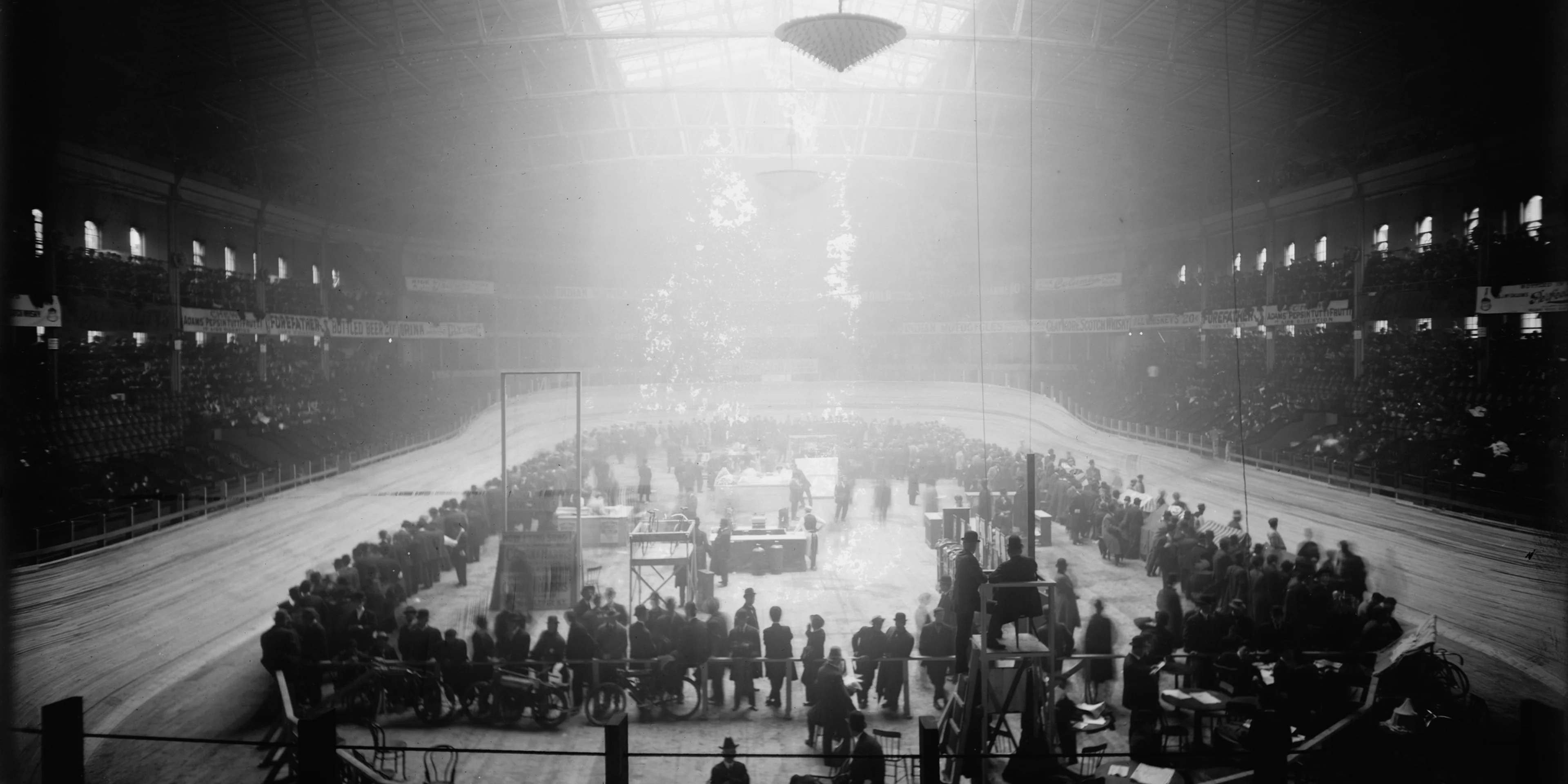 Bicycle Race at Madison Square Garden
