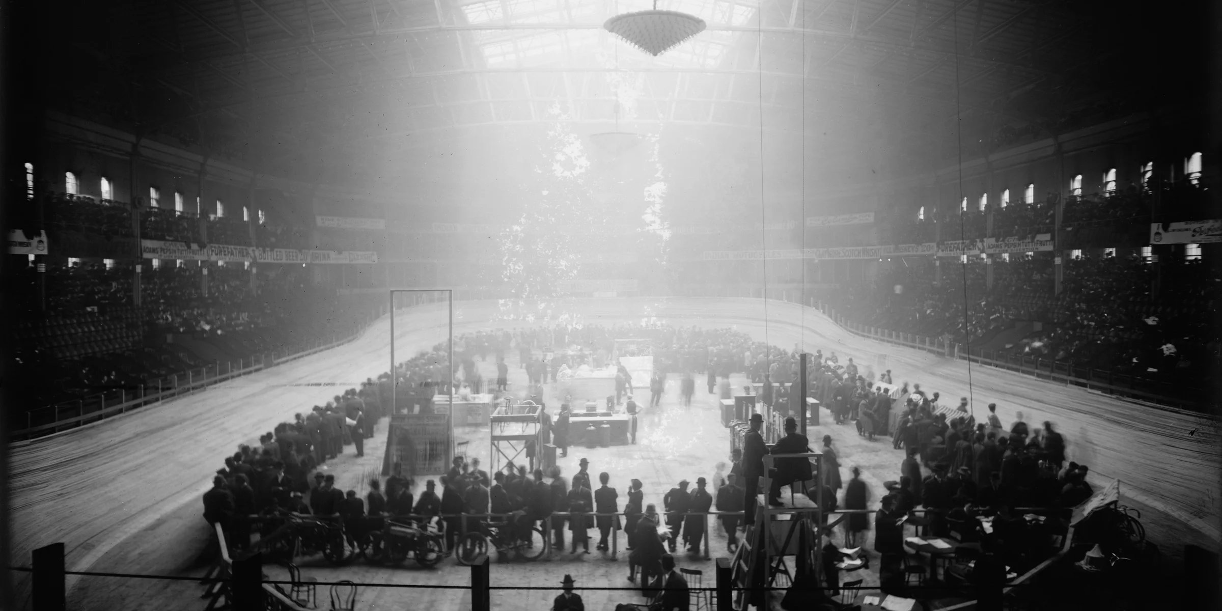 Bicycle Race at Madison Square Garden