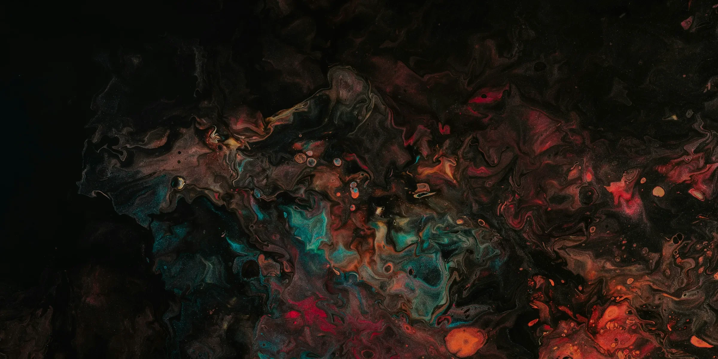 multicolored abstract painting
