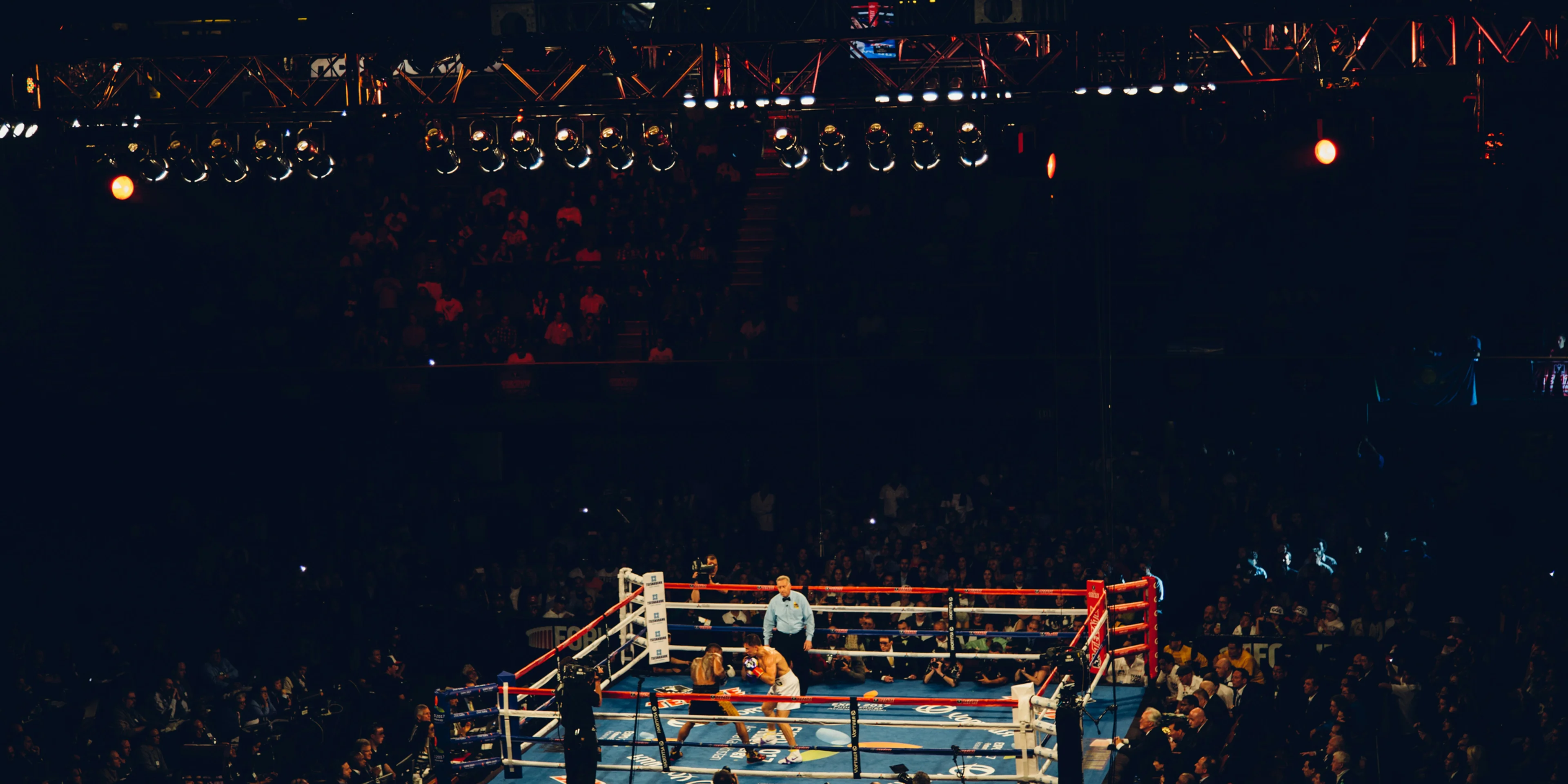 boxing ring.