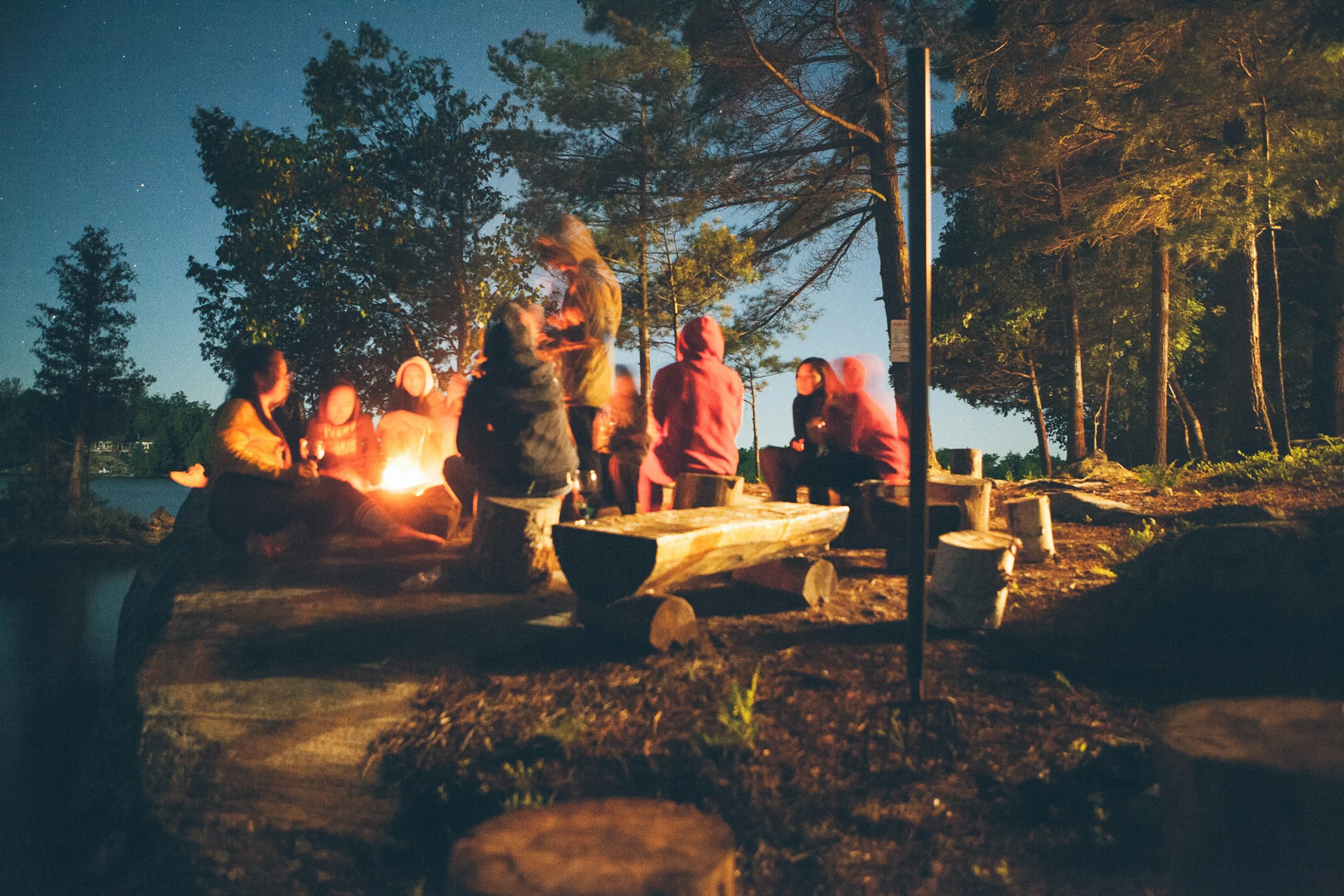 Outdoor campsite