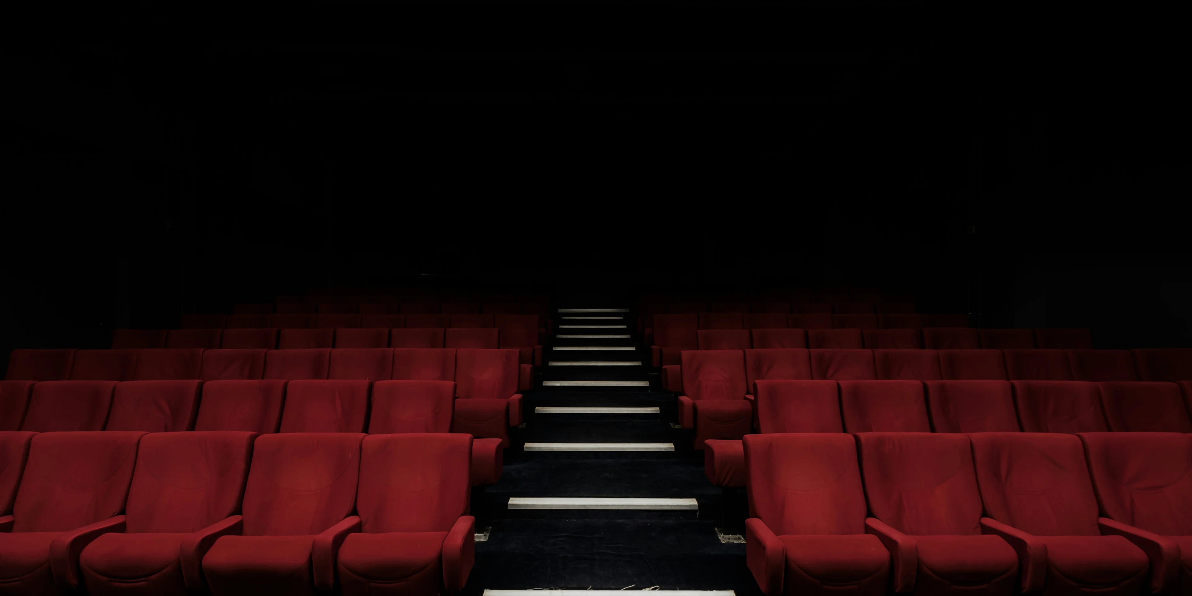 red cinema chair.