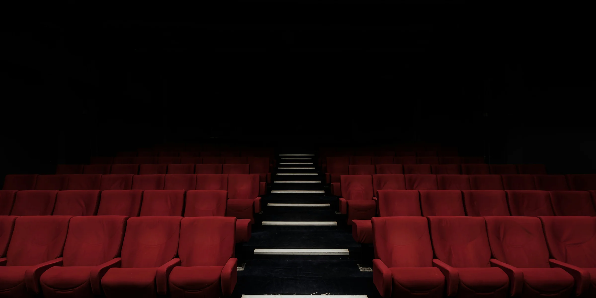 red cinema chair.