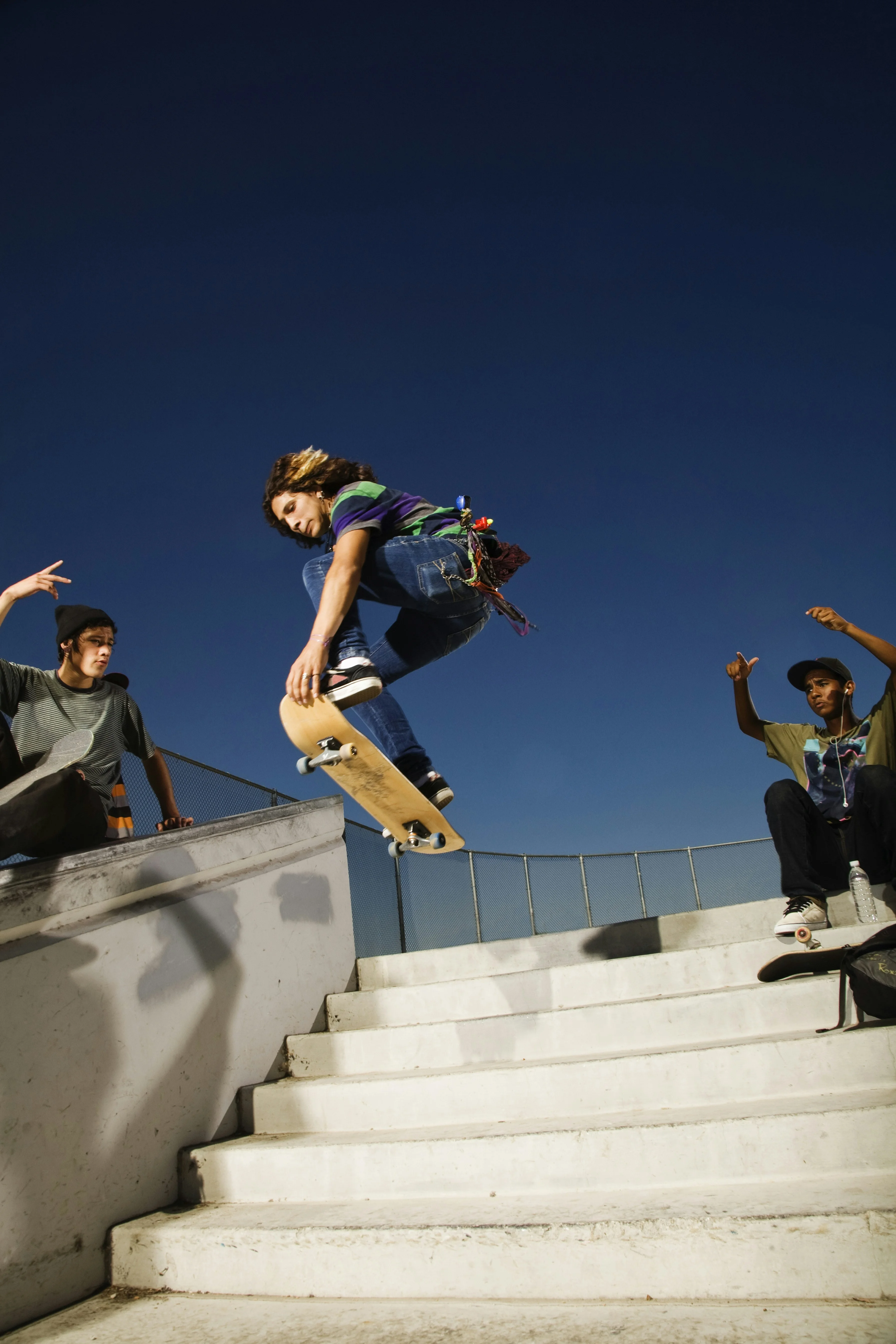 Skateboard on street