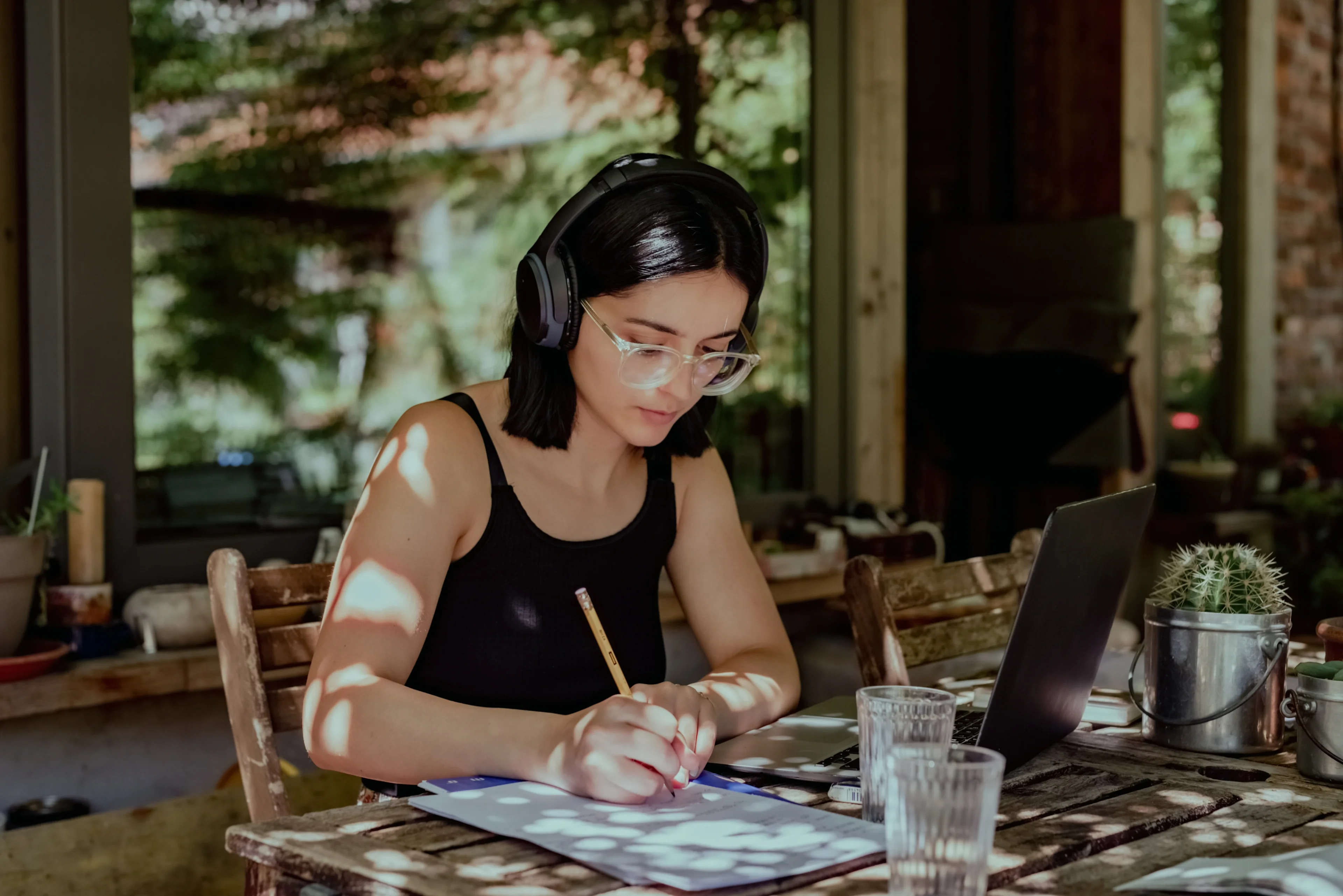 Writing by hand